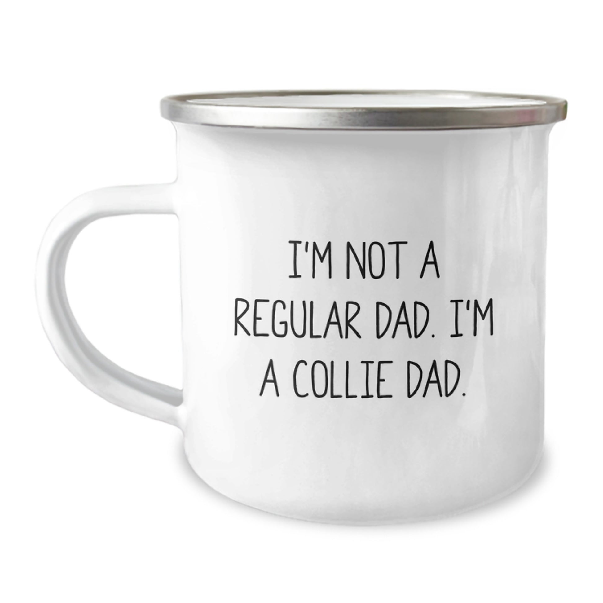 Funny Collie Dog Gifts for Men from Dad - I'm Not A Regular Dad. I'm A Collie Dad. Christmas Unique Mugs for Friends, Family, Coworkers - Image 1