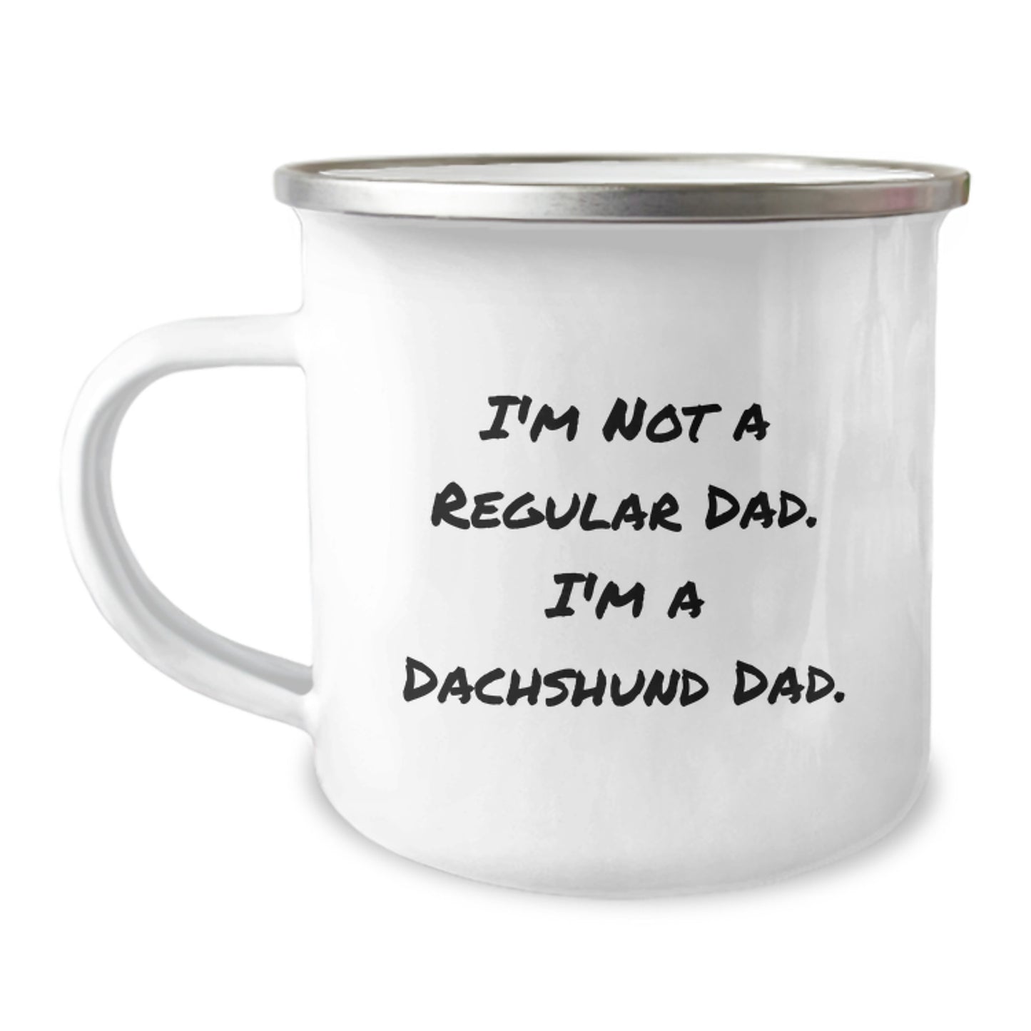 Dachshund Dad Gifts, Funny Camping Mug, Christmas Unique Presents for Dachshund Lovers - Gifts from Men to Dachshund Enthusiasts - Image 1
