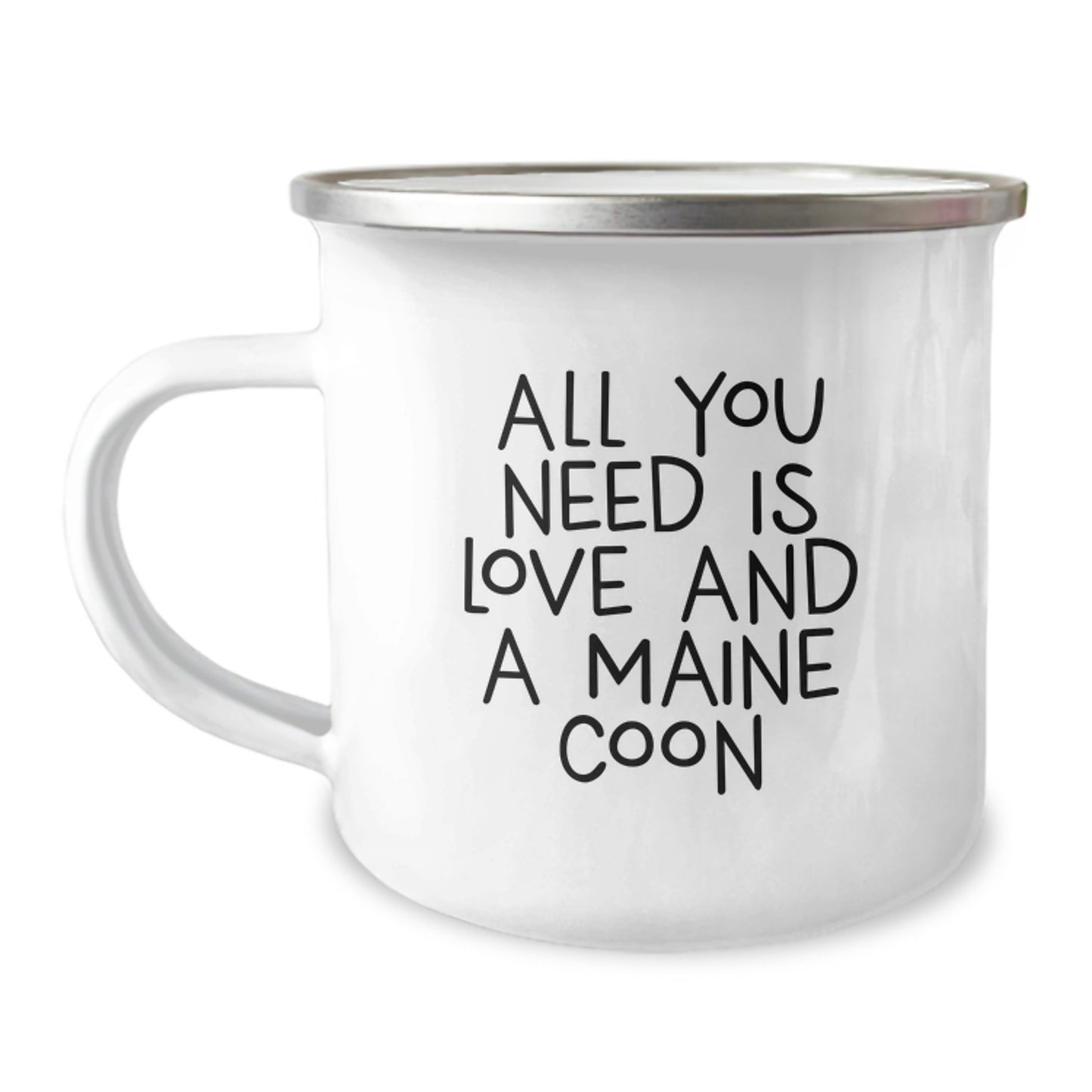 Maine Coon Cat Camping Mug Gifts from Friends and Family for Christmas Unique Presents - Image 1