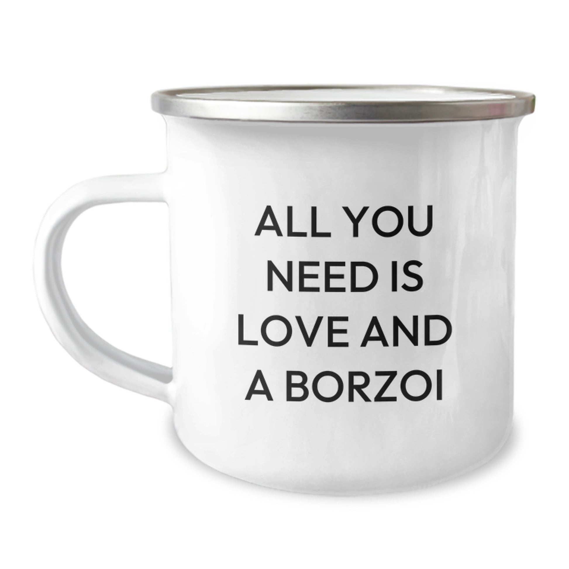 Funny Borzoi Dog Lover Gifts for Men Friends Family - All You Need Is Love And A Borzoi - Birthday Unique Gifts from - Image 1