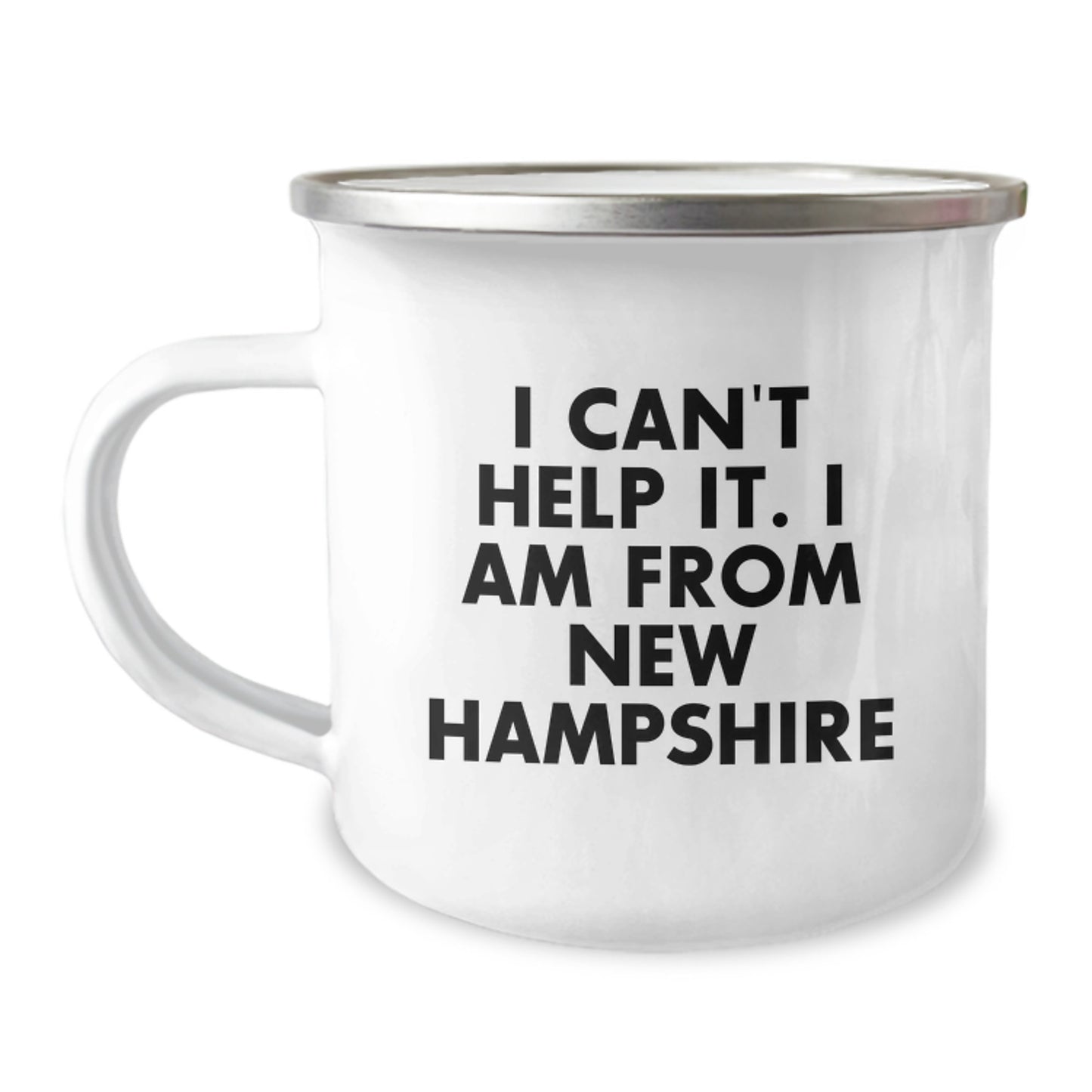 New Hampshire Camping Mug, Funny Quote Gifts for Men from NH, Christmas Unique Gifts - Image 1