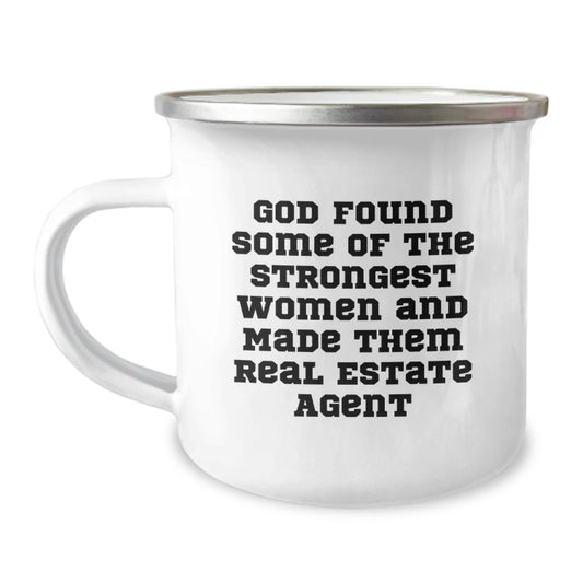Gifts from Family and Friends to Real Estate Agent, Funny Christmas Real Estate Agent Mug, Inspirational Quote for Real Estate Agent Gifts - Image 1