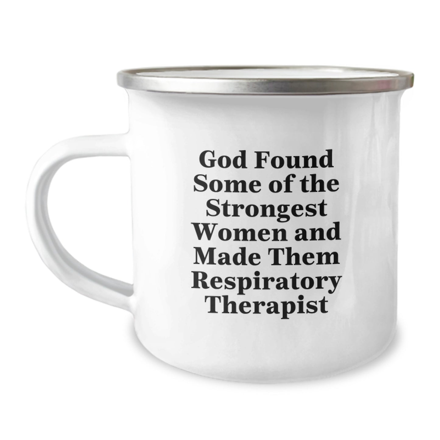 Funny Respiratory Therapist Gifts from Friends to Respiratory Therapist, Cute Camping Mug with Inspirational Quote, Perfect for Christmas Unique Gifts - Image 1
