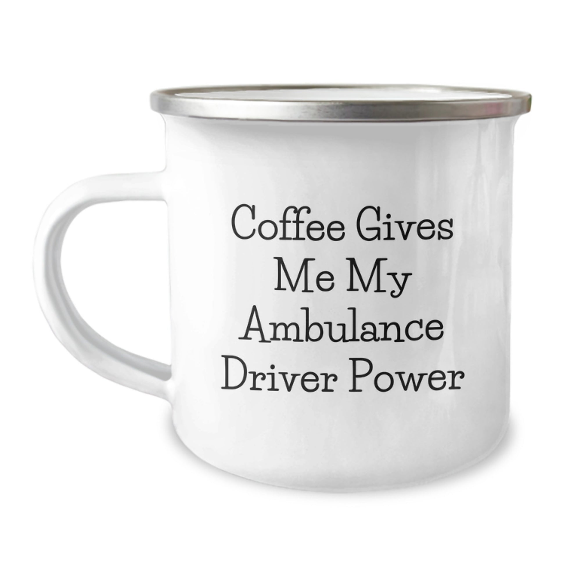 Funny Ambulance Driver Gifts for Men from Coworkers - Camping Mug Coffee Lovers Christmas Unique Presents - Image 1