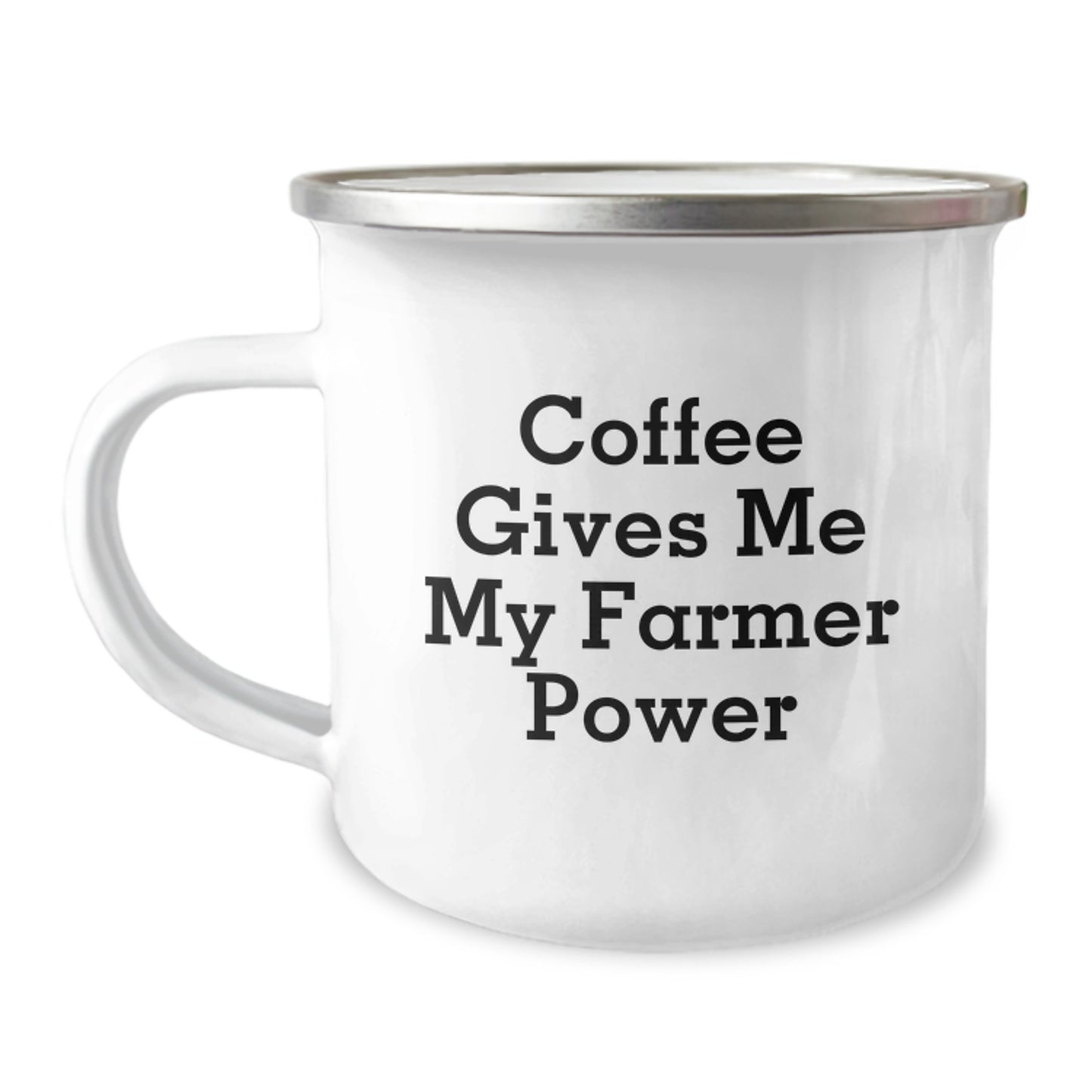 Funny Farmer Gifts from Friends to Farmer, Coffee Lovers Camping Mug for Graduation, Inspirational Quote Inside - Image 1
