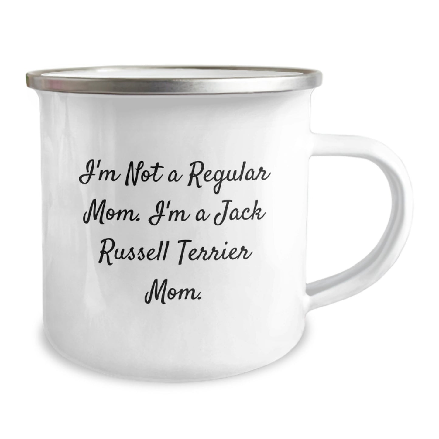 Jack Russell Terrier Dog Mom Camping Mug, Funny Gift for Men, Women, or Friends, Birthday Unique Gifts from Family, Friends, Coworkers - Image 2