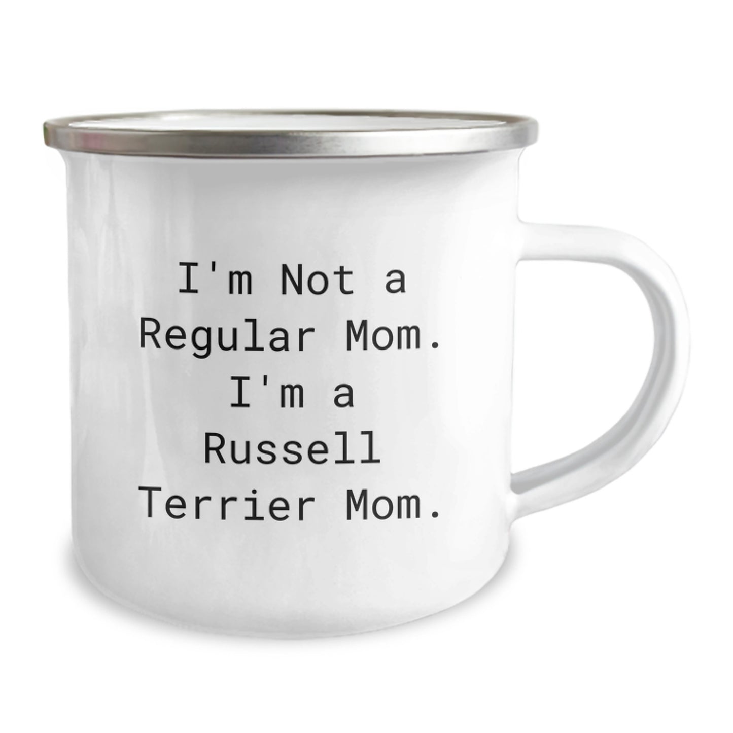 Russell Terrier Dog Gifts, Funny Quote Mom Mug, Camping Mugs for Russell Terrier Dog Lovers, Gifts from Women, Gifts for Russell Terrier Dog Moms on Birthday - Image 2