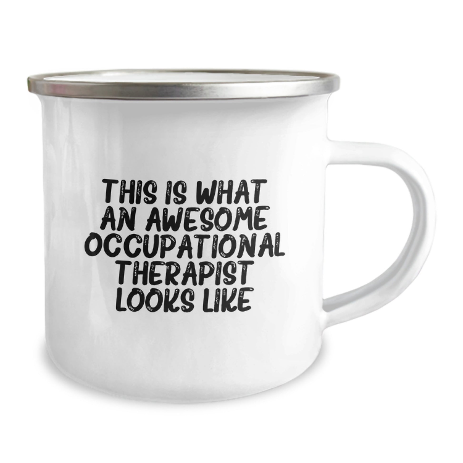Funny Occupational Therapist Gifts from Friends for Birthday Unique Gifts, Inspirational Quote Camping Mug - Image 2