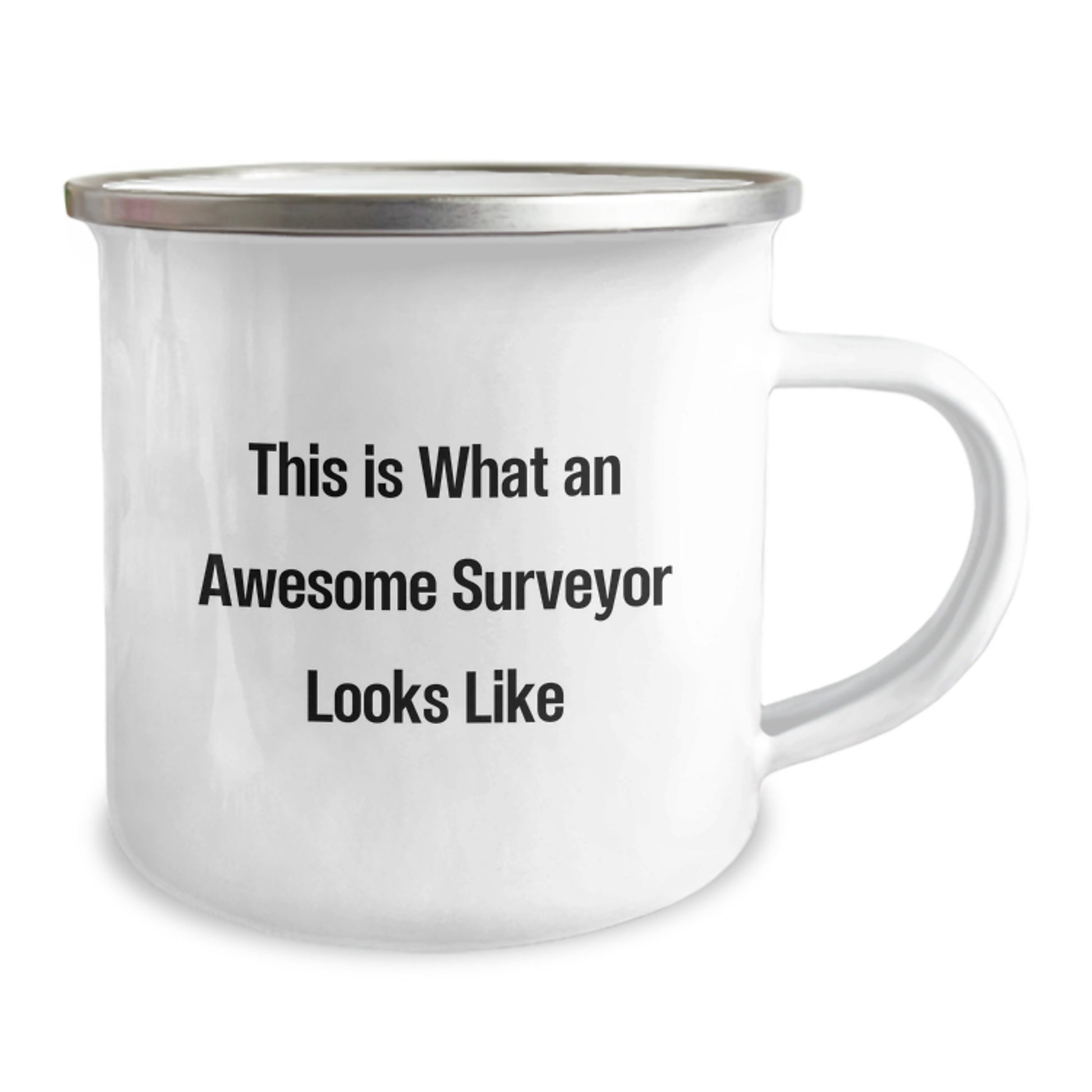 Funny Surveyor Gifts for Men - Christmas Unique Gifts from Friends to Surveyor Enthusiast, Awesome Camping Mug, Quote: 'This Is What An Awesome Surveyor Looks Like' - Image 2