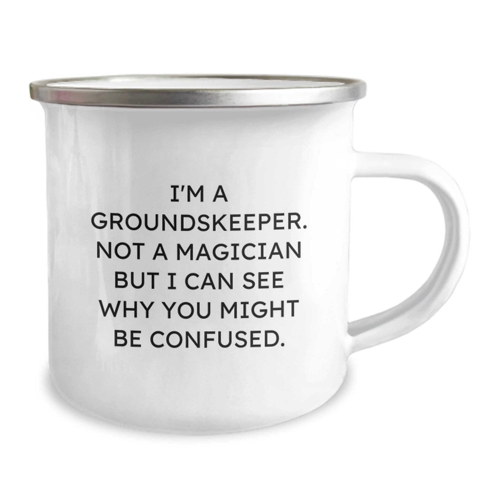 Funny groundskeeper Gifts from Friends, Men, or Family for groundskeeper, Camping Mug, Christmas Unique Presents - Image 2
