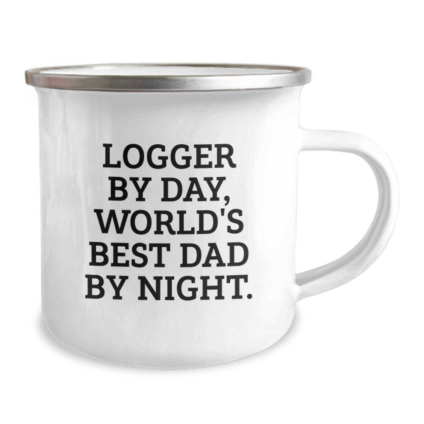 Logger By Day, World's Best Dad By Night, Funny Graduation Gifts for Him from Friends, Family, or Coworkers - Image 2