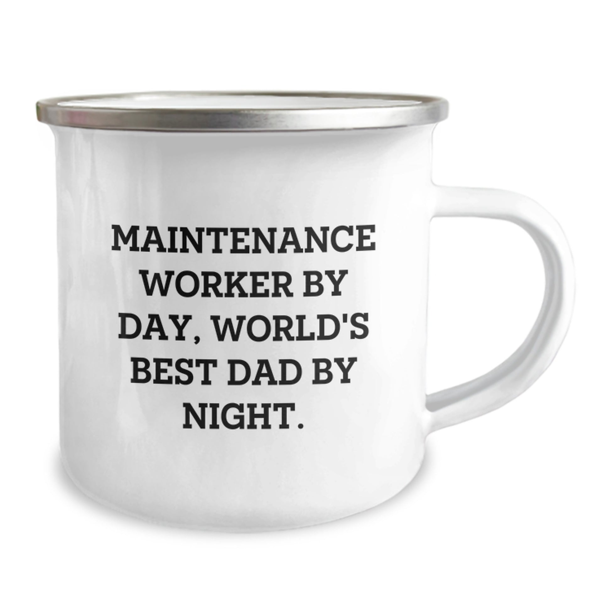 Maintenance Worker Gifts from Dad - Funny Camping Mug for World's Best Maintenance Worker, Graduation Unique Gifts - Image 2
