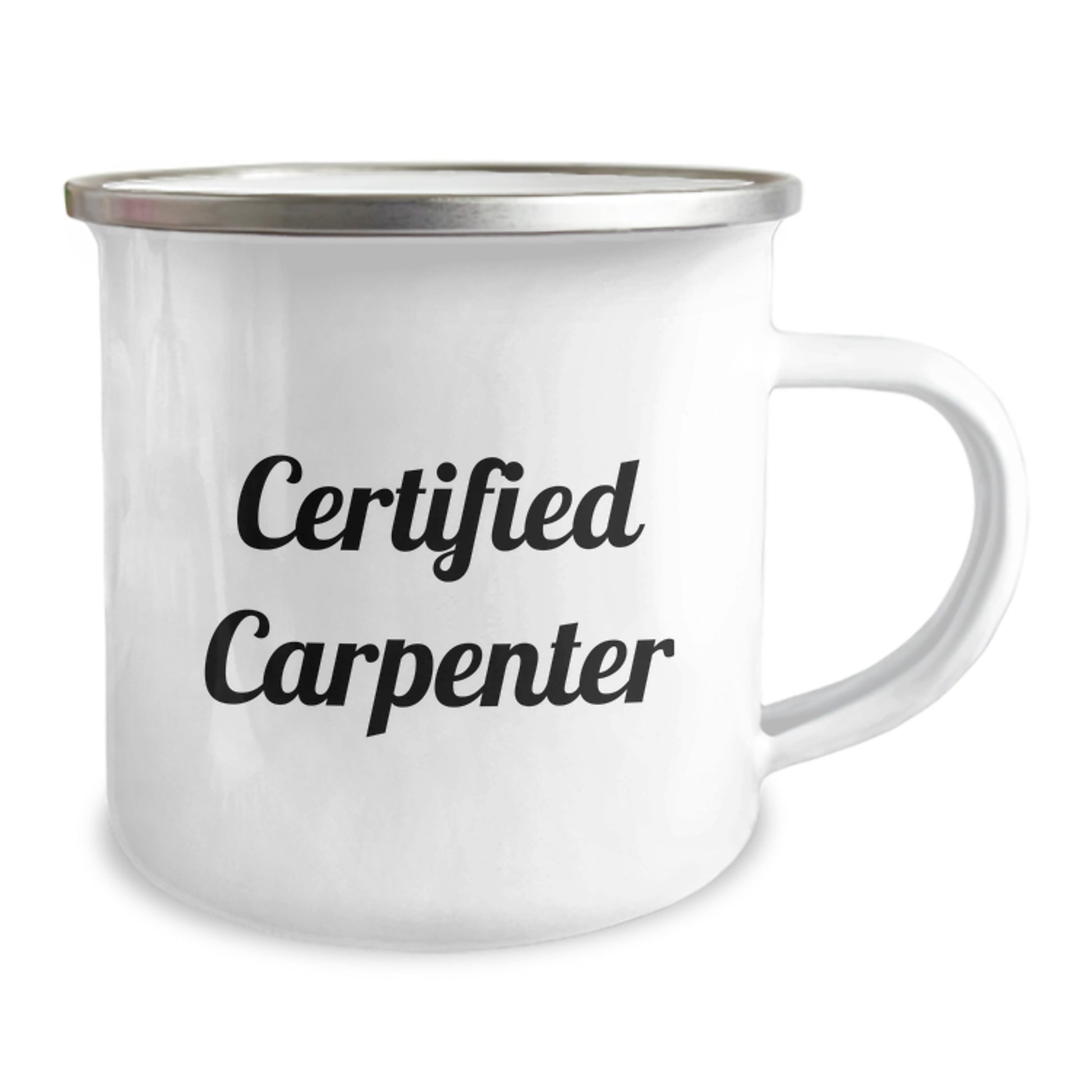 Funny Certified Carpenter Gifts for Men, Women, or Friends - Camping Mug for Graduation, Perfect for Carpenters, 'I'm a Carpenter, Not a Morning Person' - Image 2