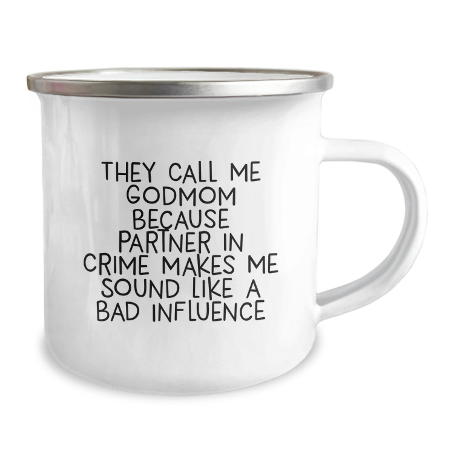 Godmom Camping Mug, Funny Quote, Gifts from Men to Women, Birthday Unique Gifts for Godmom - Image 2