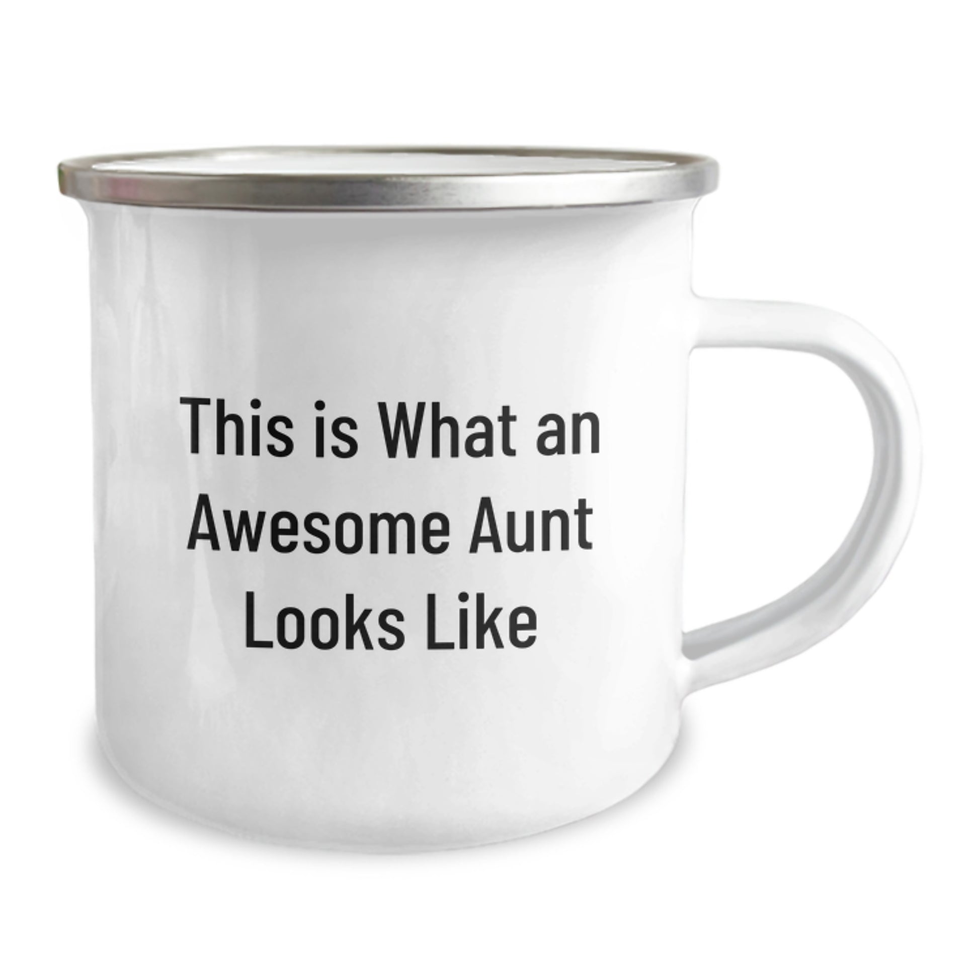 Auntly Awesome Graduation Gifts from Family, Gifts for Aunt, Funny Camping Mug - Image 2