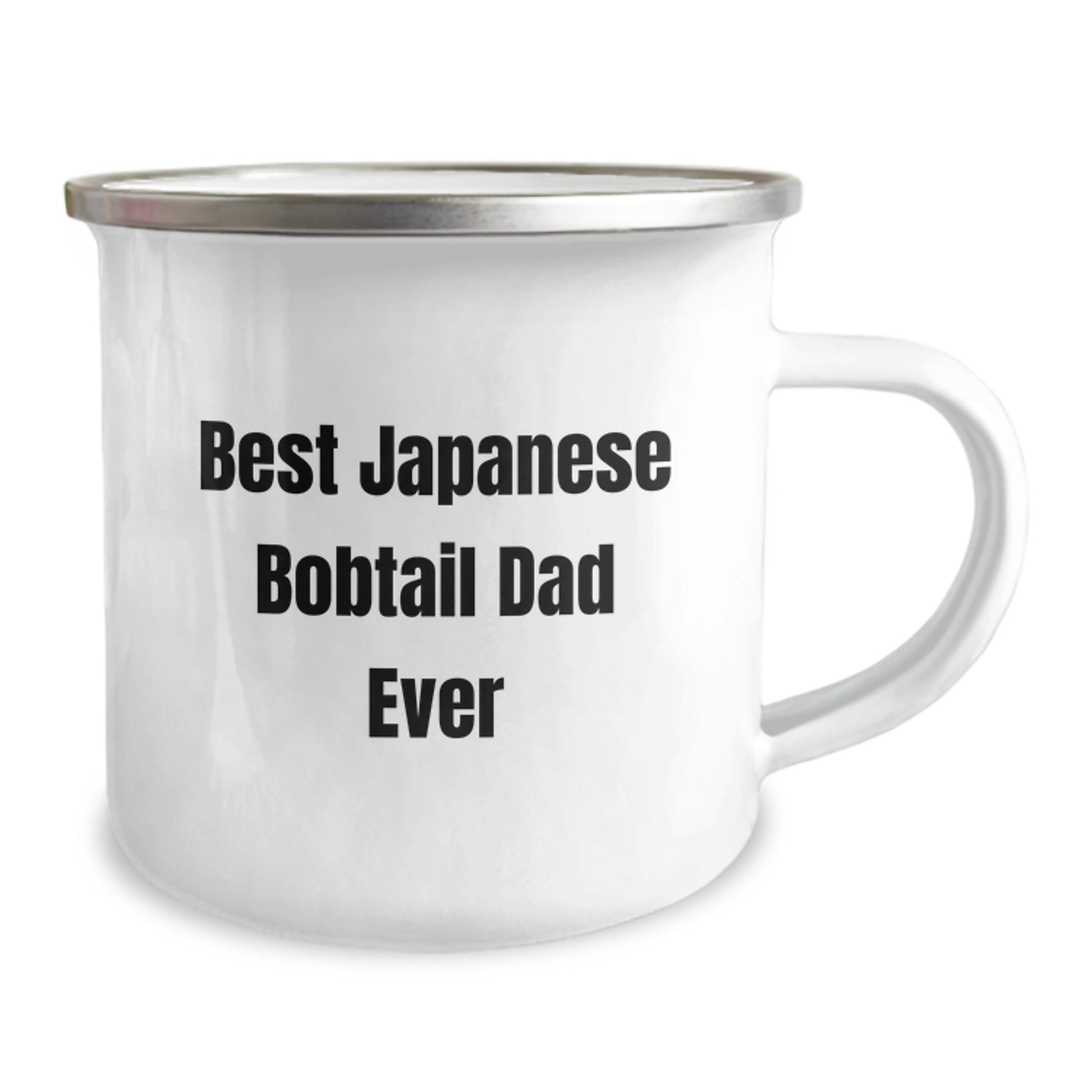 Funny Japanese Bobtail Cat Dad Gifts from Men to Graduation Unique Gifts for Japanese Bobtail Cat Lovers, Best Japanese Bobtail Dad Ever, Camping Mug for Him, Her, Friends, Family - Image 2