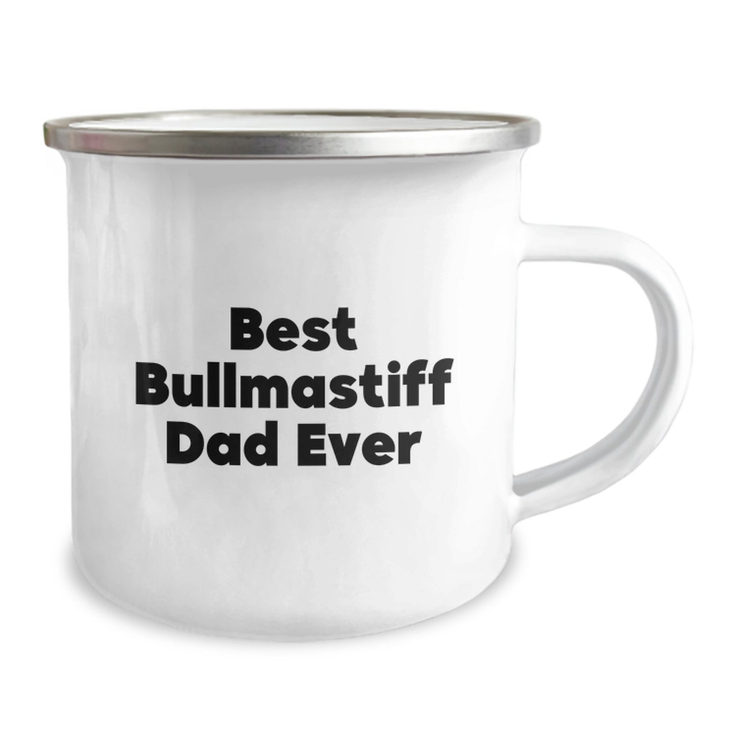 Bullmastiff Dog Gifts, Funny Quote Mug for Camping, Gifts from Men to Best Bullmastiff Dad Ever, Perfect Graduation Unique Gifts for Him - Image 2
