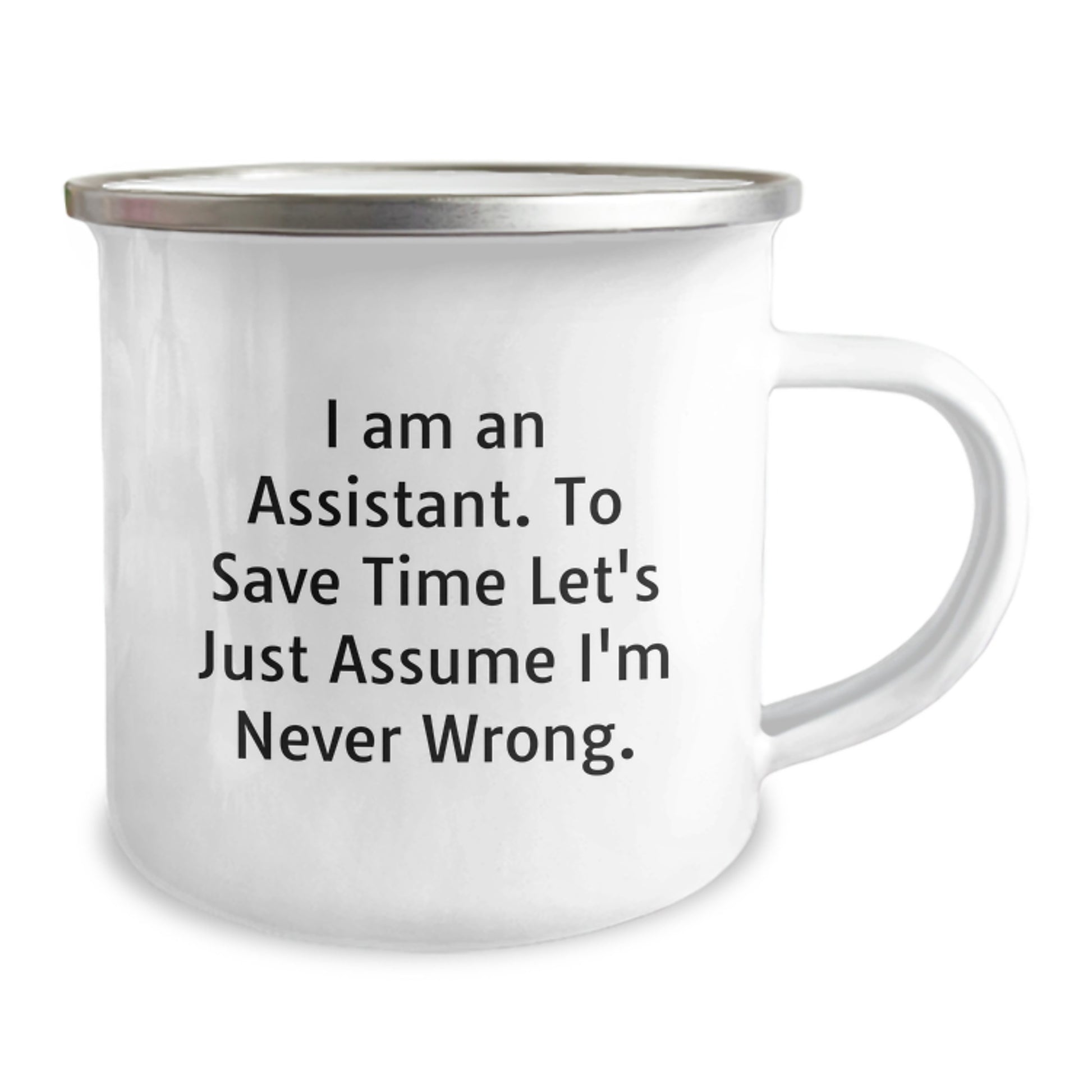Funny Assistant Camping Mug Gifts from Friends for Assistant Christmas Unique - Image 2