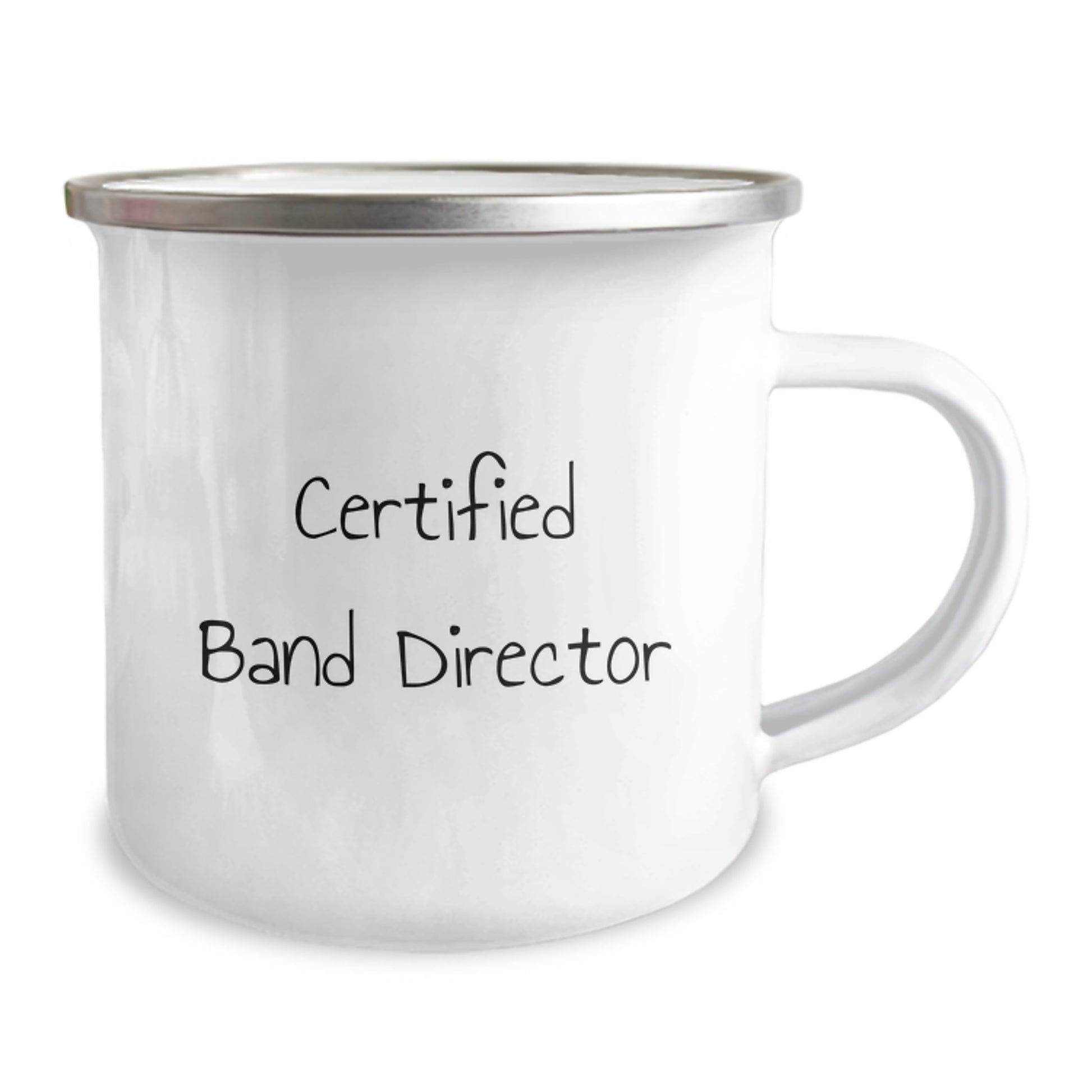 Funny Band Director Gifts from Friends - Certified Band Director Quote on Camping Mug for Graduation - Inspirational Mug for Men - Unique Gift - Image 2