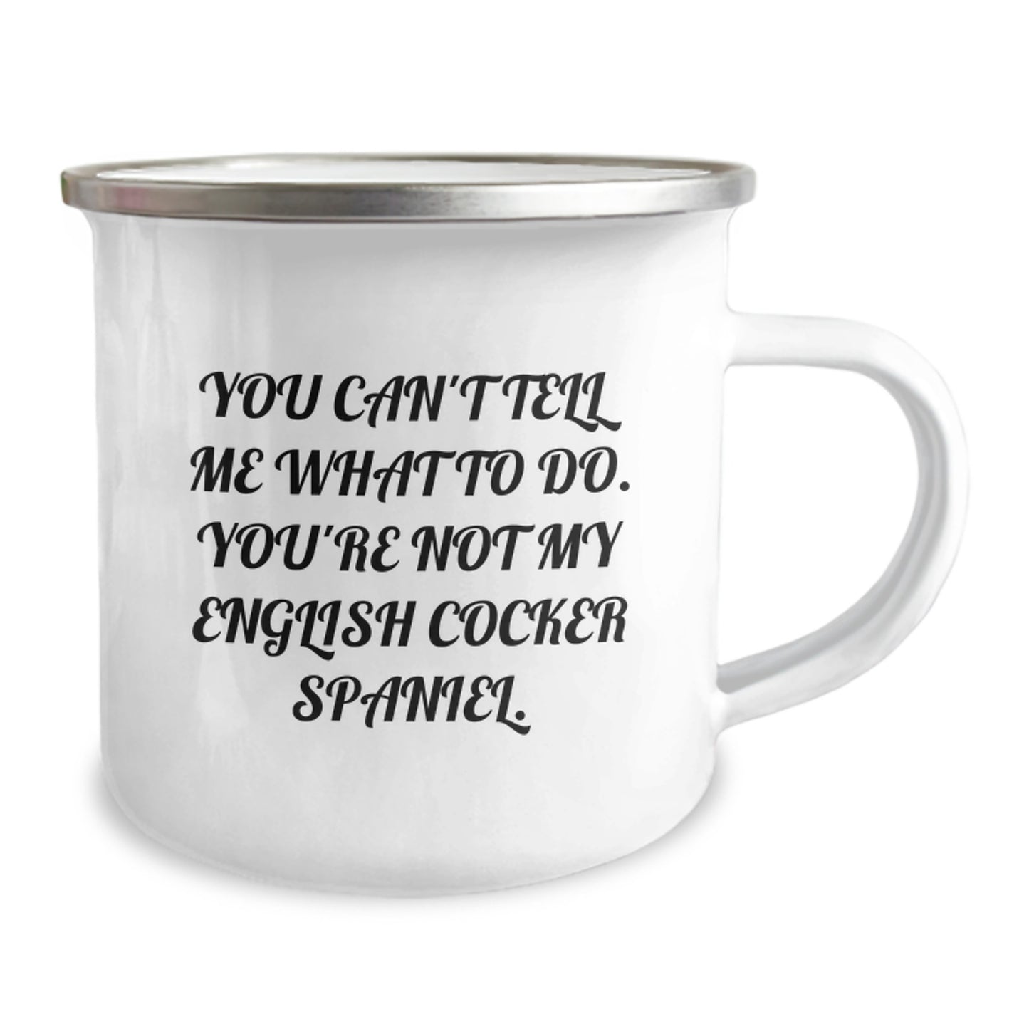 English Cocker Spaniel Dog Lovers Gifts Funny Camping Mug for Her Him Friends Family - Image 2