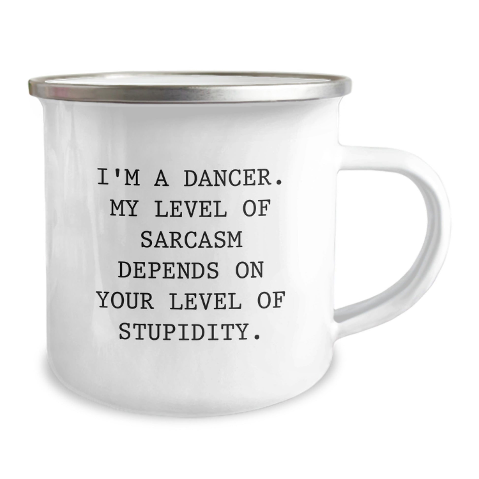 Funny Dancer Gifts for Dancers Friends, Christmas Unique Gifts from Men to Women Campings, Dancer Camping Mug with Humorous Quote - Image 2