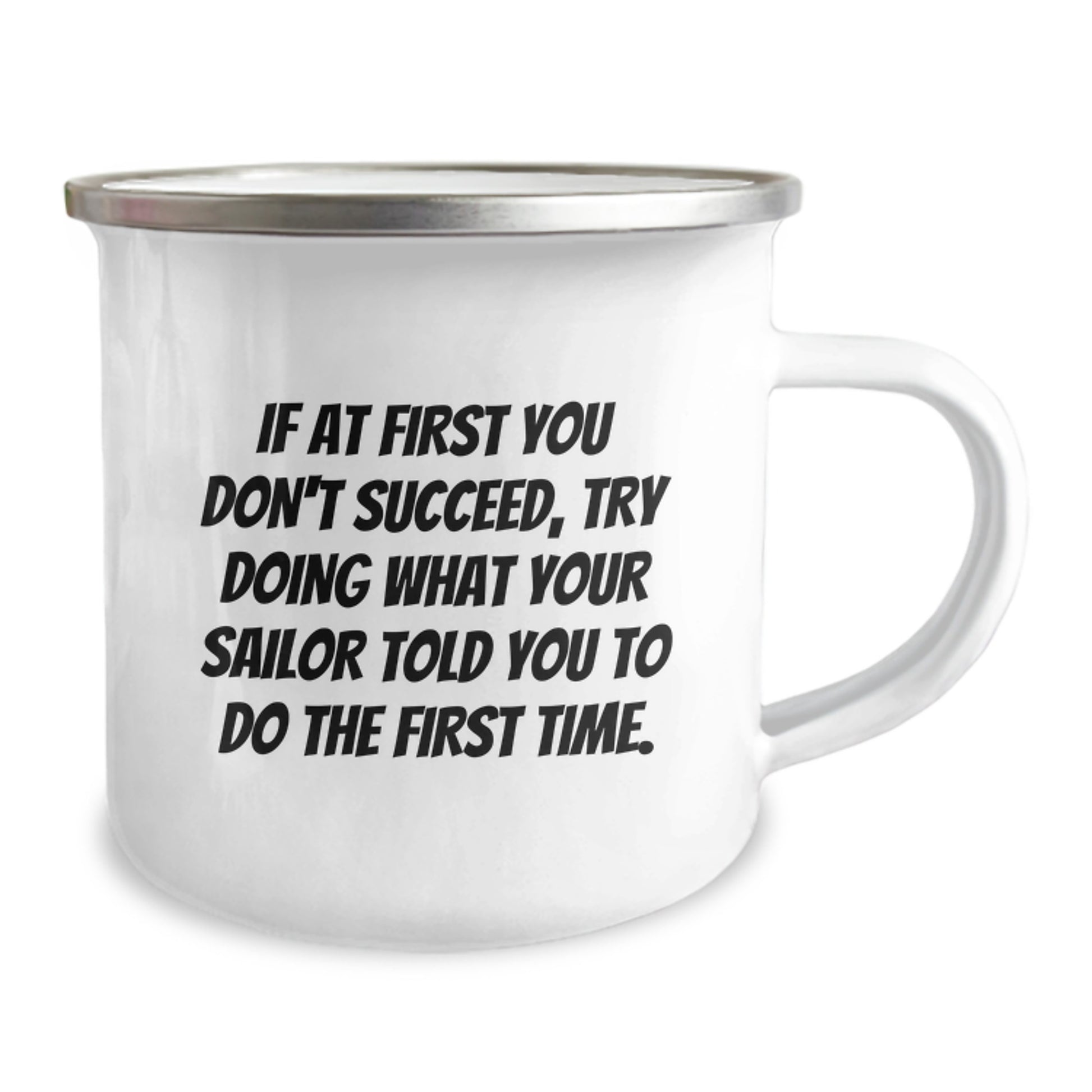 Funny Sailor Gifts from Men to Sailor Friends - Christmas Unique Mug with Inspirational Quote - Camping Mug for Sailor Enthusiasts - Image 2