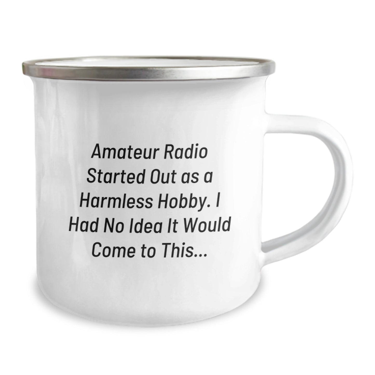 Funny Amateur Radio Gifts from Friends for Christmas - Unique Camping Mug - Image 2