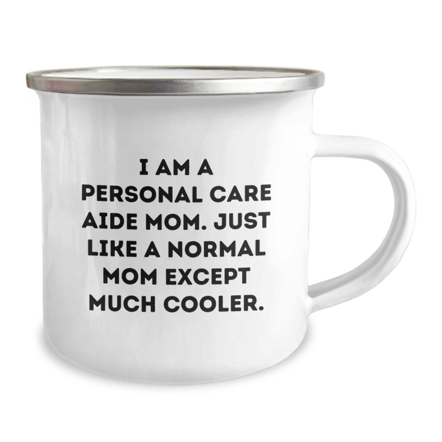 Cute Personal Care Aide Gifts from Mom, Personal Care Aide Mom Gifts for Women, Funny Camping Mugs for Christmas Unique Gifts - Image 2