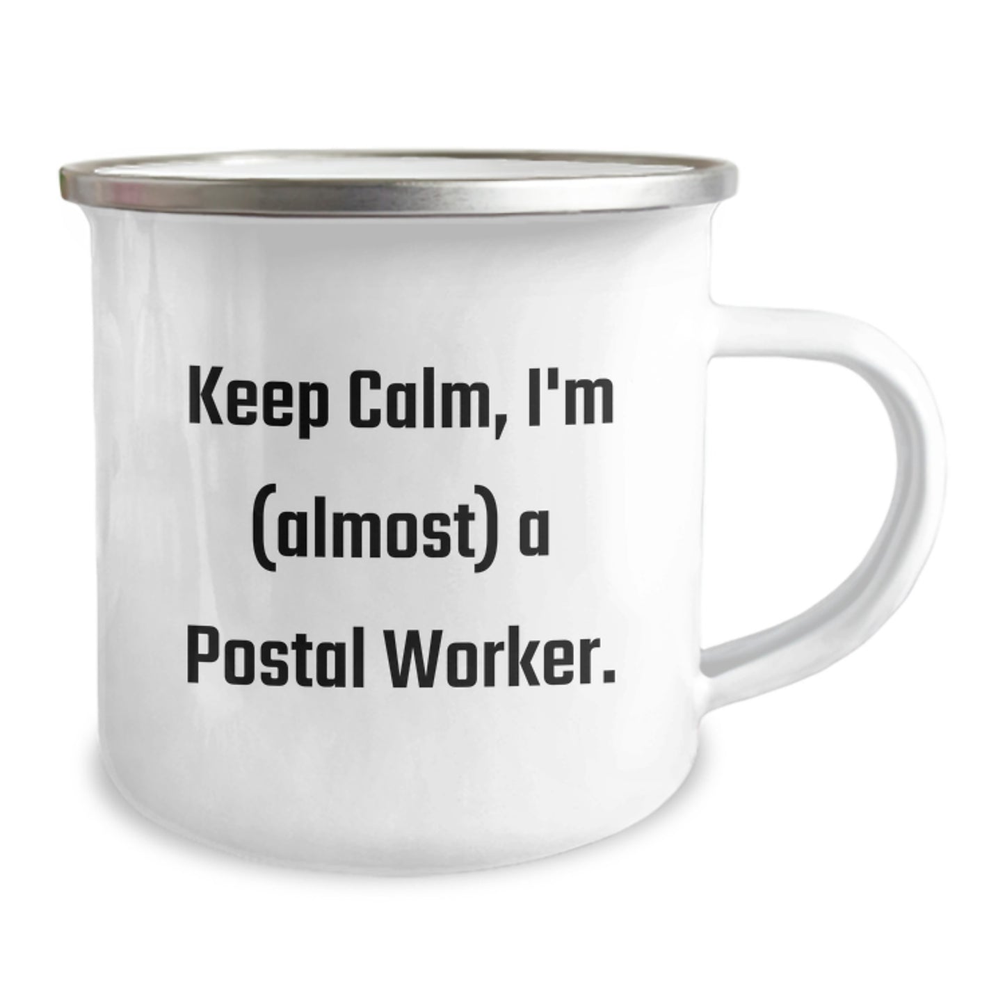 Funny Postal Worker Camping Mug Gifts for Men from Family this Christmas - Image 2