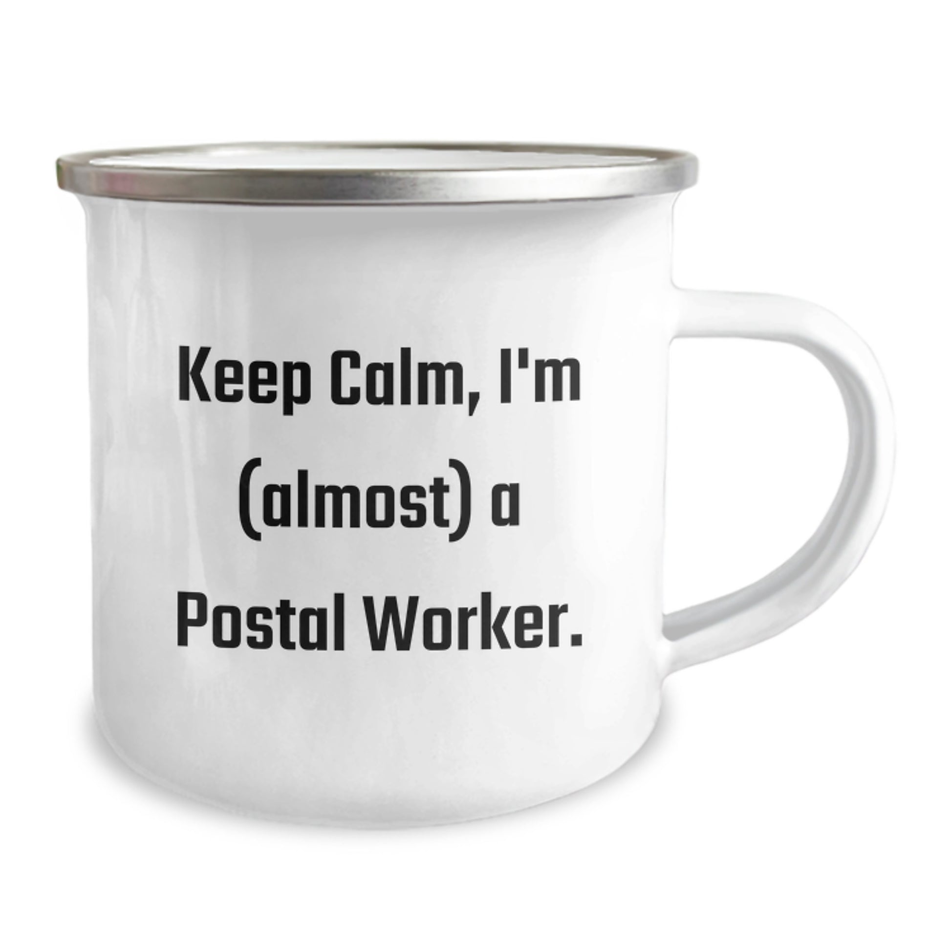 Funny Postal Worker Camping Mug Gifts for Men from Family this Christmas - Image 2