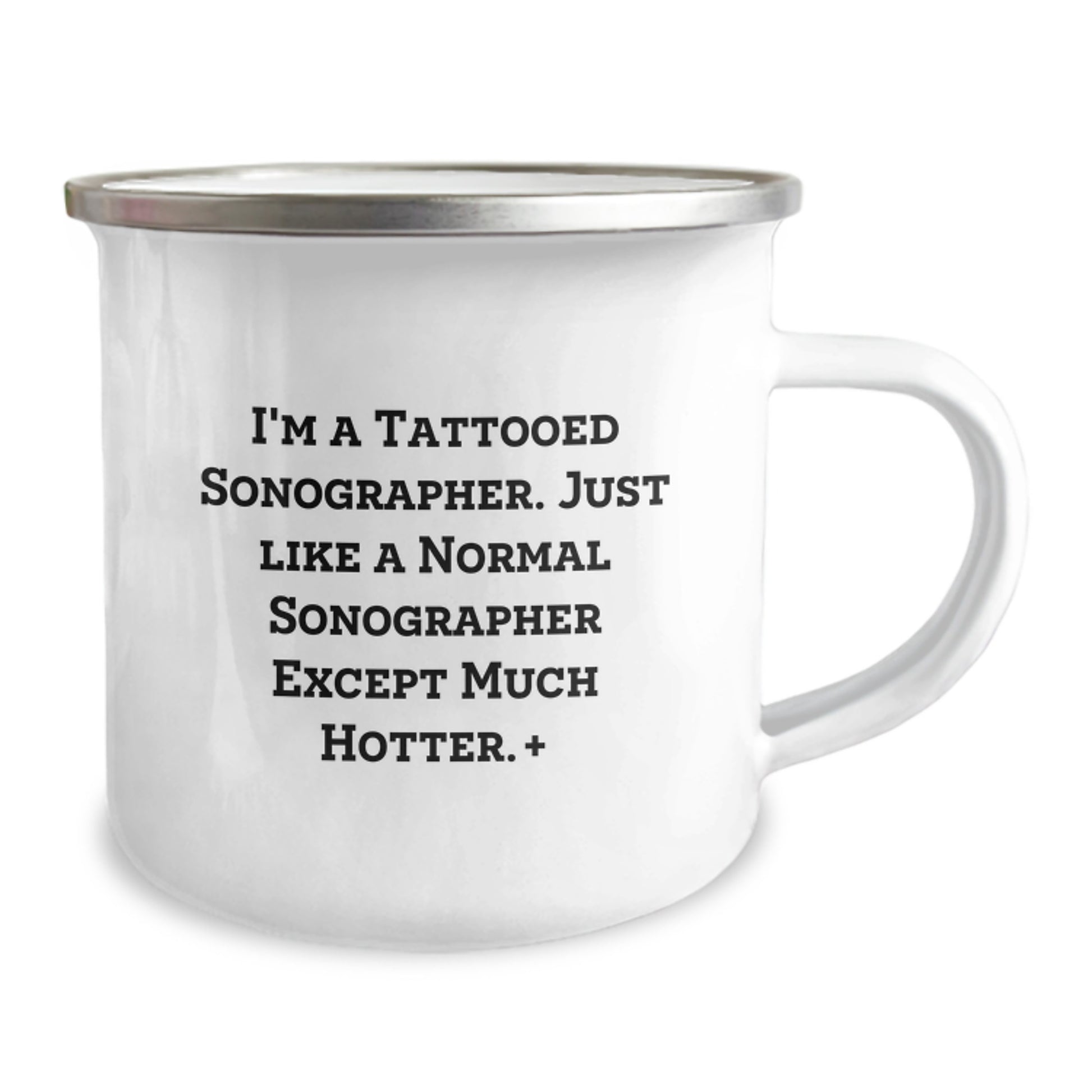 Funny Sonographer Gifts for Christmas Unique Gifts from Friends and Family - I'm A Tattooed Sonographer Mug - Image 2