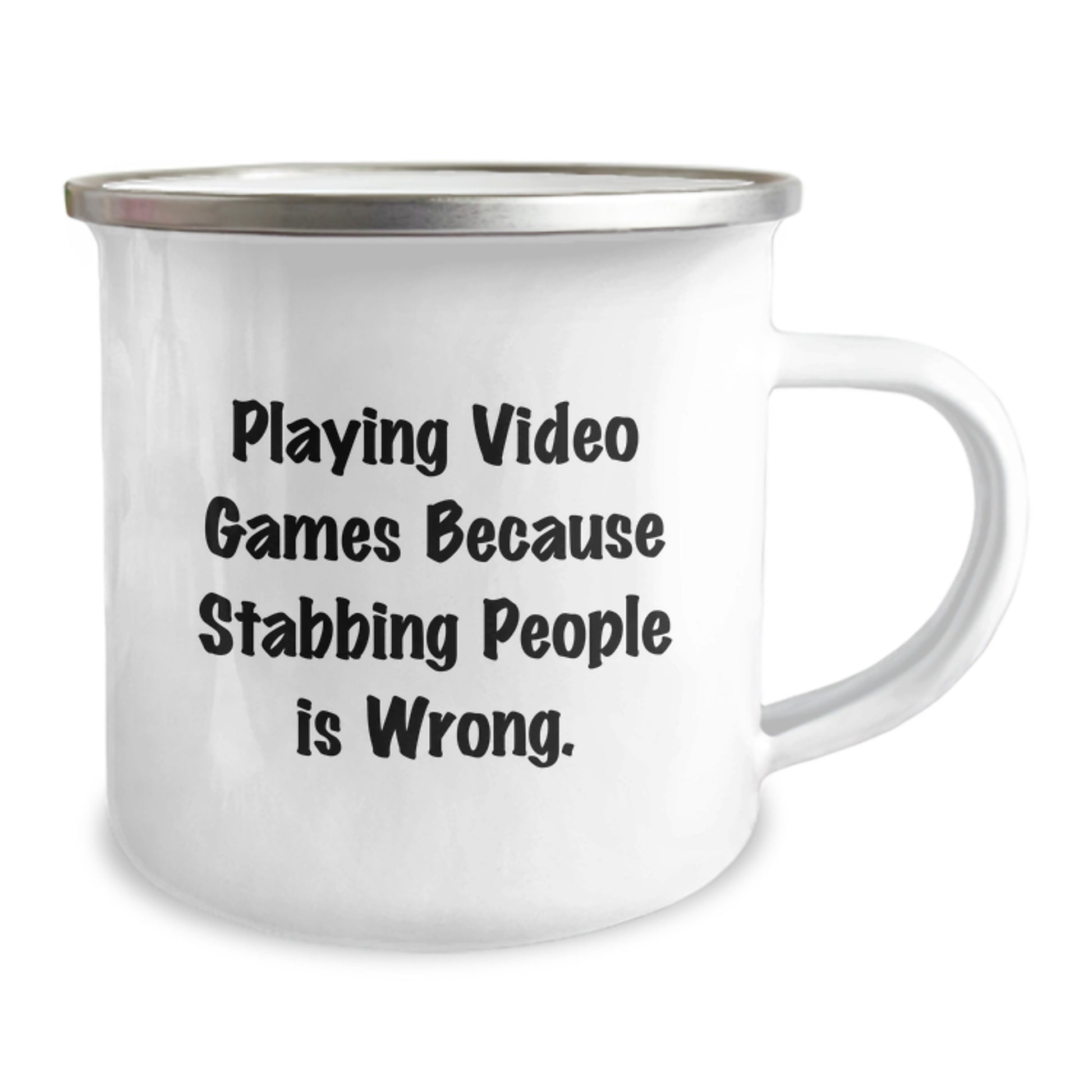 Funny Playing Video Games Camping Mug Gifts from Friends for Men - Image 2