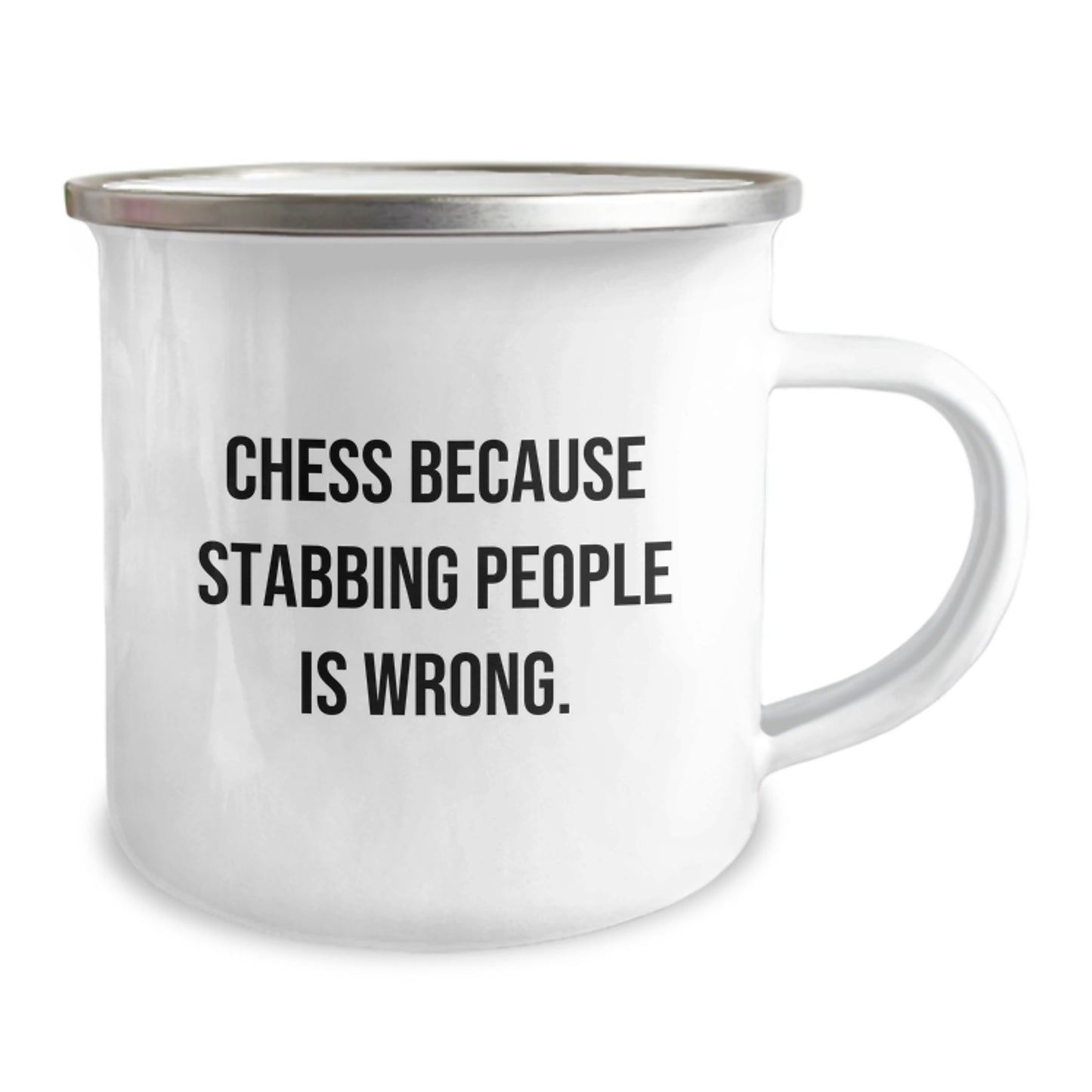 Funny Chess Quote Camping Mug Gifts from Family for Chess Lovers - Christmas Unique Gifts - Image 2
