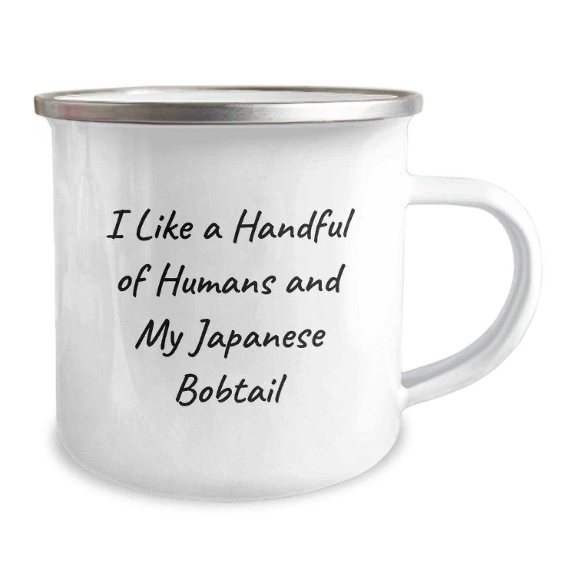Japanese Bobtail Cat Lover Camping Mug, Funny Gift for Men, Women, or Friends, Perfect Christmas Unique Gifts from Men, Women, or Family to Japanese Bobtail Cat Enthusiasts - Image 2