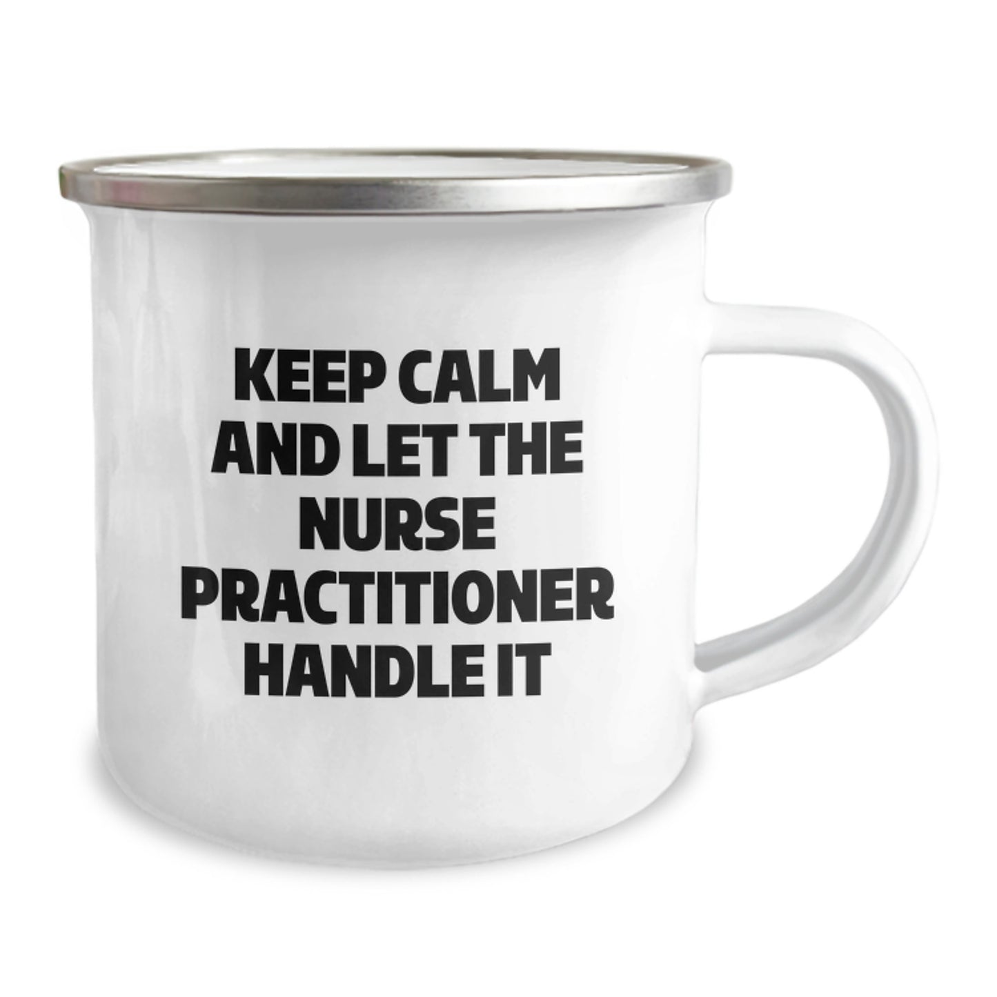 Funny Nurse Practitioner Christmas Unique Gifts from Men to Coworkers - Keep Calm And Let The Nurse Practitioner Handle It - Image 2