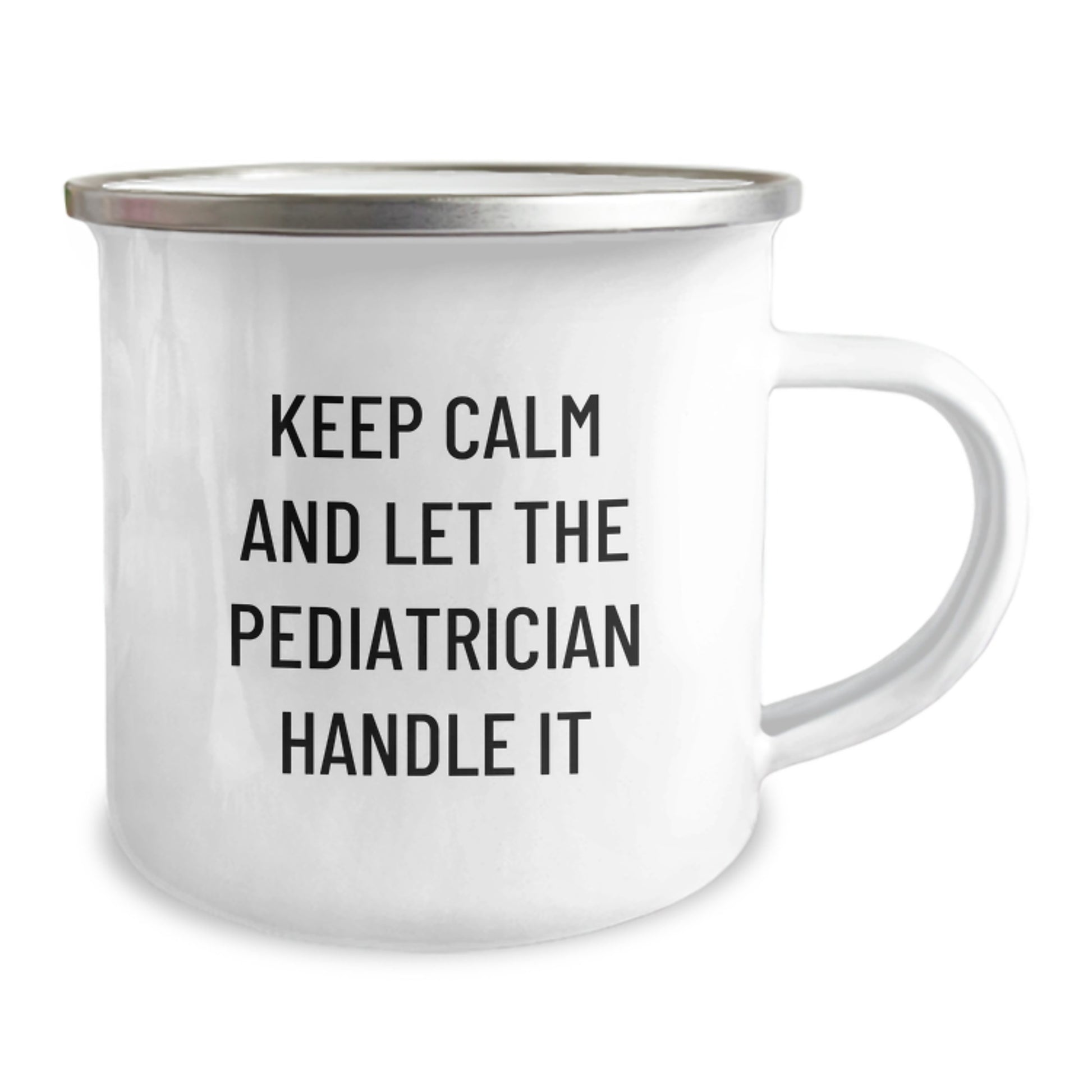 Pediatrician Camping Mug Funny Quote Gifts from Friends to Pediatrician for Christmas Unique Ideas - Image 2