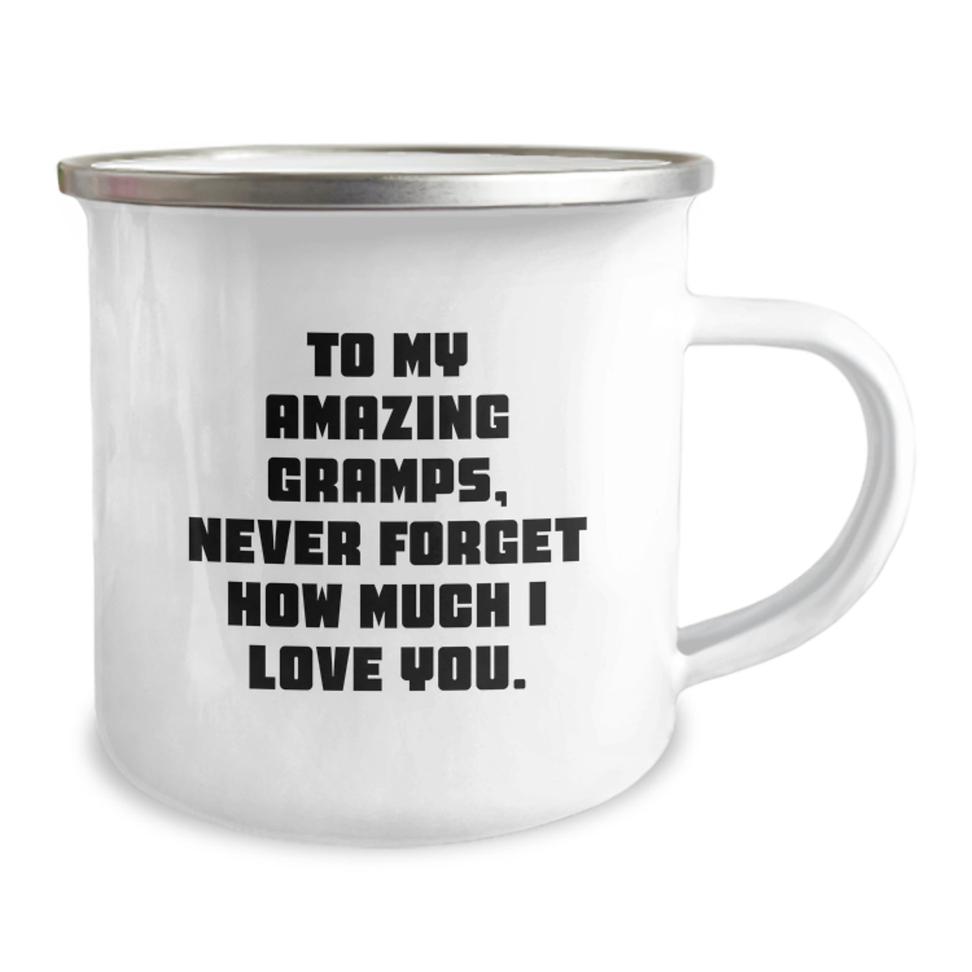 Funny Gramps Gifts for Men, Gifts from Family to Gramps, Christmas Unique Mug, Camping Mugs with Inspirational Quote - Image 2