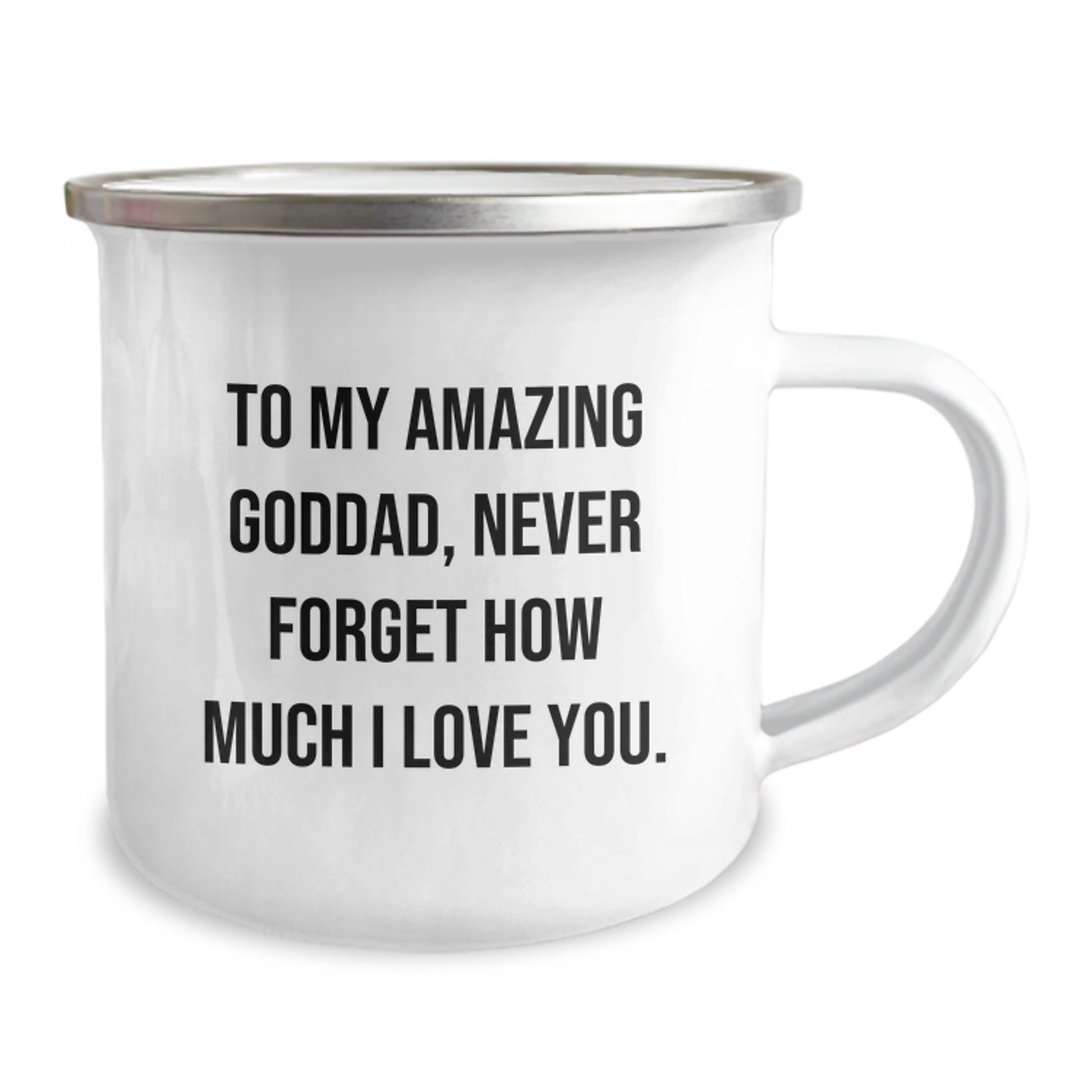 Funny Goddad Gifts - To My Amazing Goddad, Never Forget How Much I Love You. - Unique Christmas Unique Gifts for Goddad - Image 2