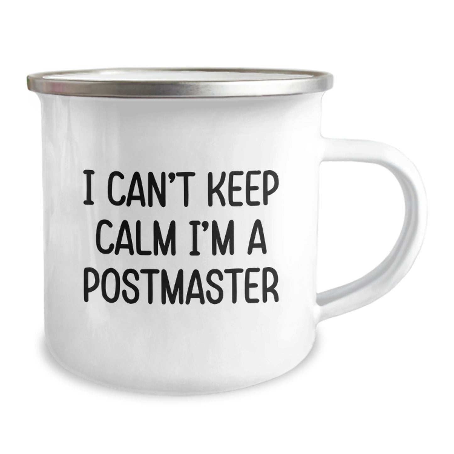 Funny I Can't Keep Calm I'm A Postmaster Gifts for Postmaster Camping Mug Christmas Unique Presents - Image 2