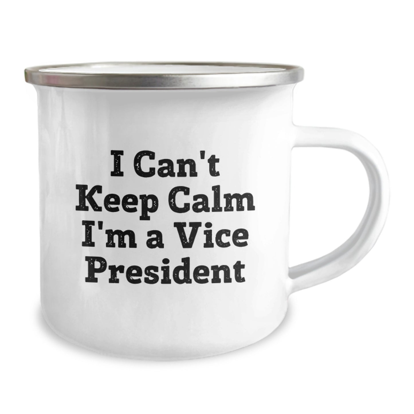 Funny Vice President Gifts for Men, I Can't Keep Calm I'm A Vice President Camping Mug, Gifts from Friends to Vice President, Vice President Christmas Unique Gifts - Image 2