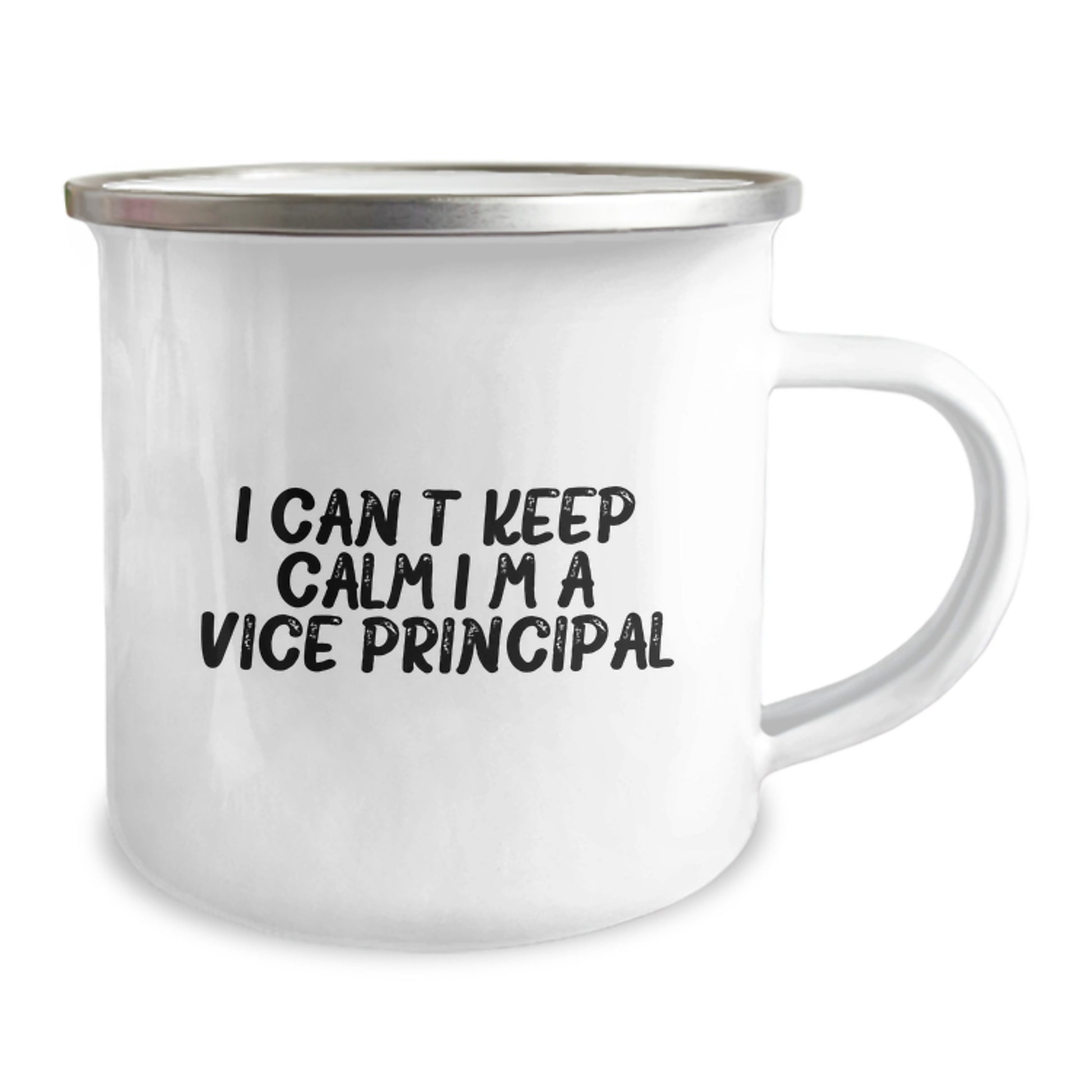 Funny Vice-principal Gifts from Friends for Vice-principal, I Can't Keep Calm I'm A Vice-principal Camping Mug, Christmas Unique Gifts for Vice-principal - Image 2