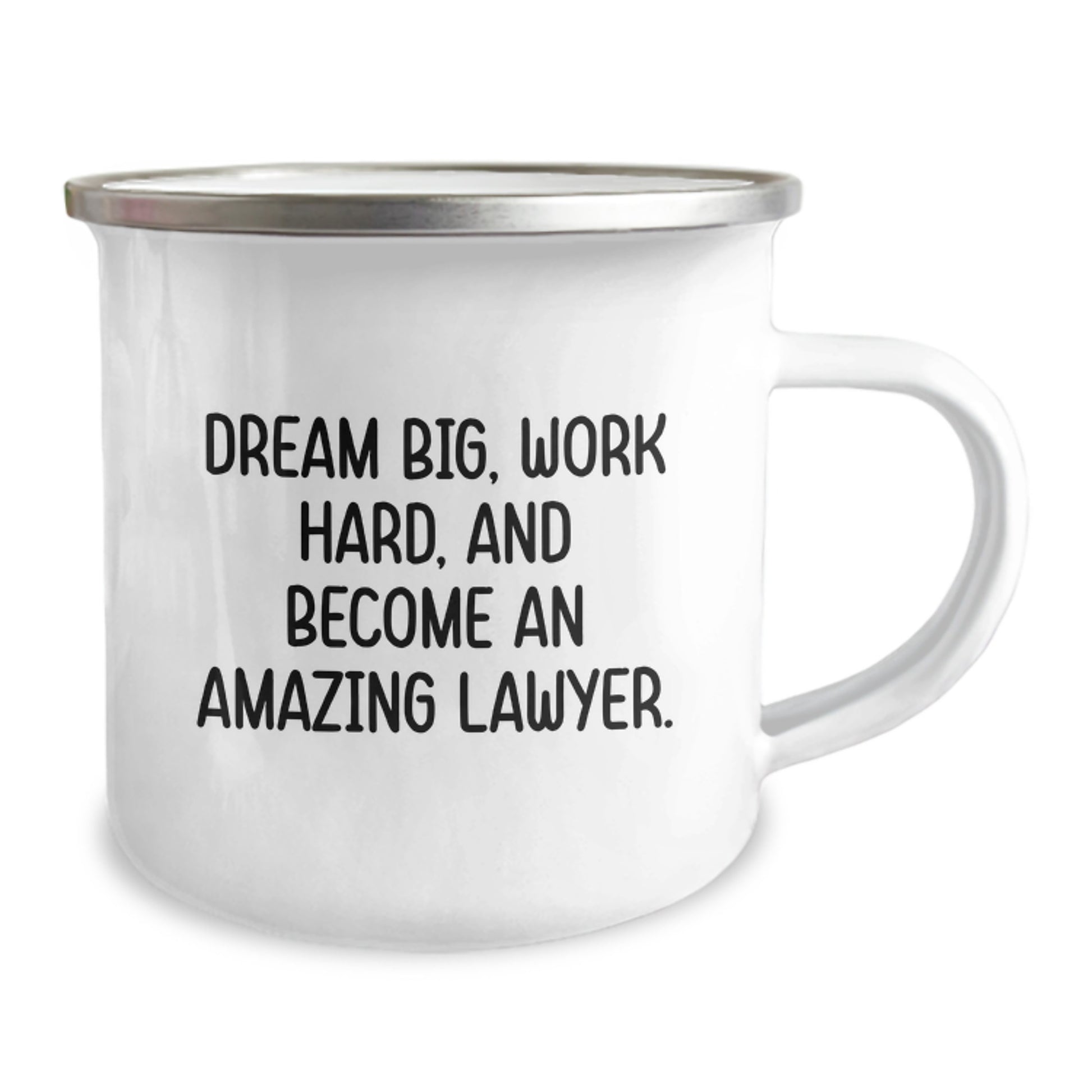 Gifts from Friends and Family for Lawyers, Dream Big Funny Inspirational Lawyer Mug, Camping Mug for Christmas Unique Gifts - Image 2