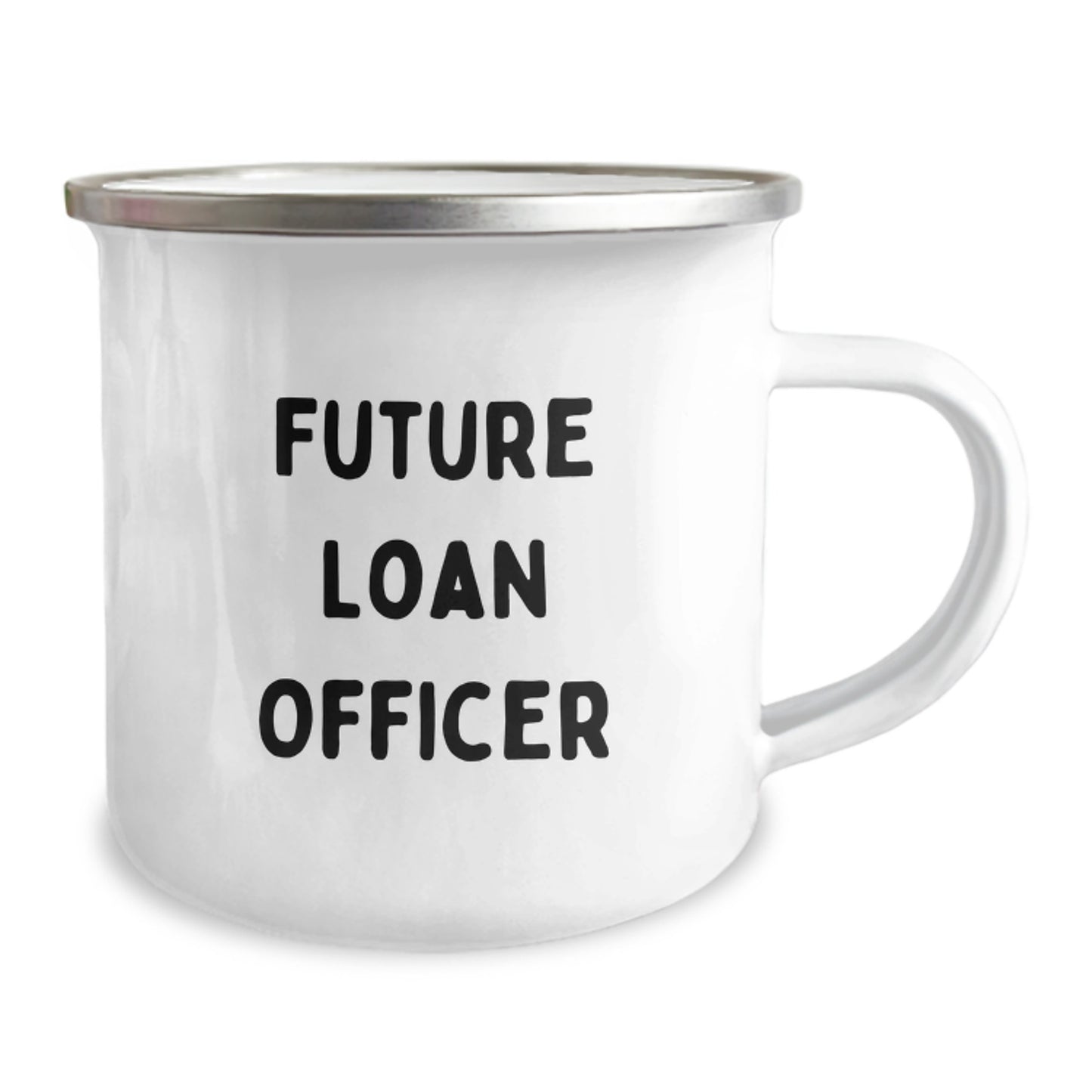 Funny Loan Officer Gifts for Men, Unique Christmas Unique Gifts from Friends to Loan Officer, 'Future Loan Officer' Inspirational Camping Mug - Image 2