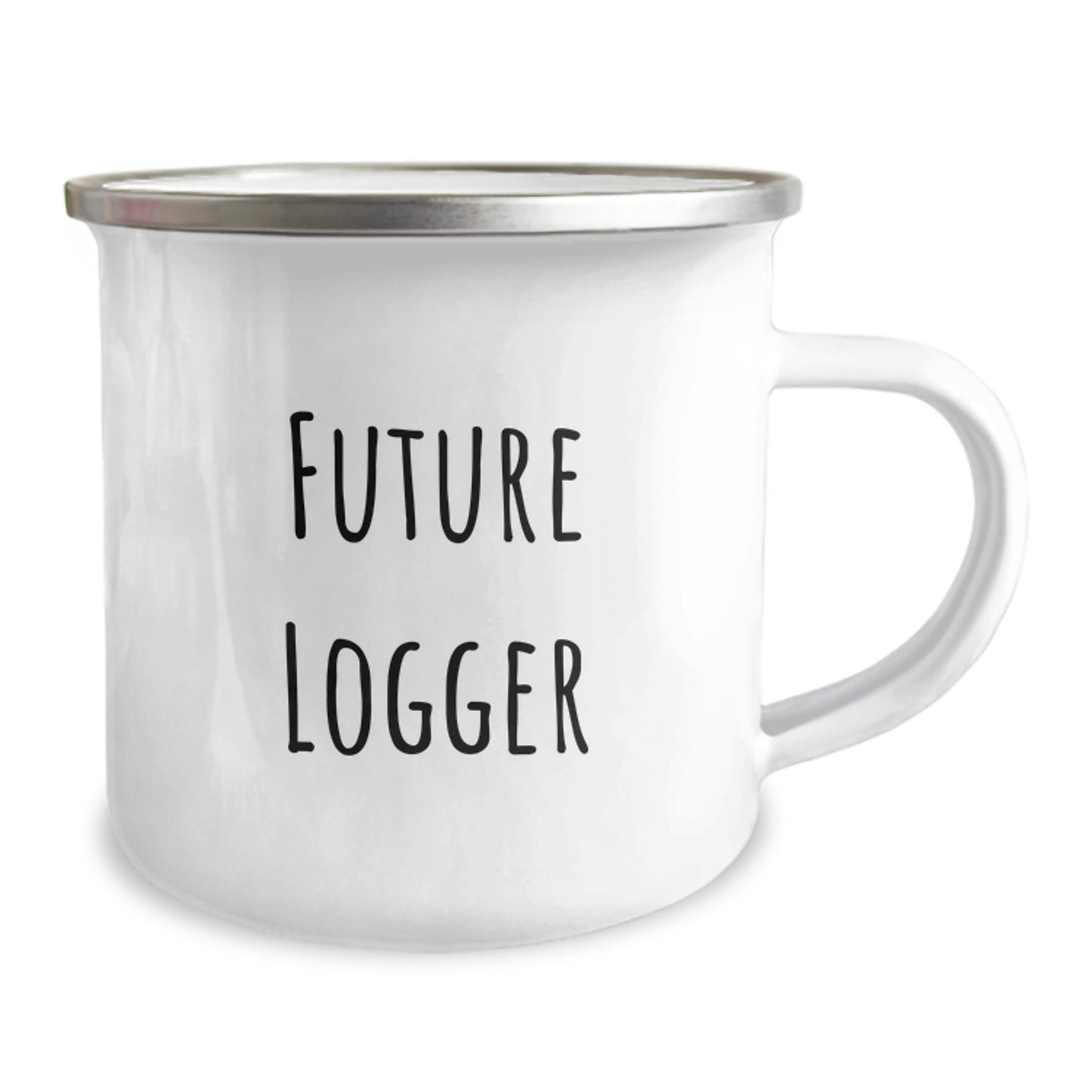 Funny Future Logger Motivational Gifts for Men Women Friends Family - Christmas Unique Logger Camping Mug - Image 2