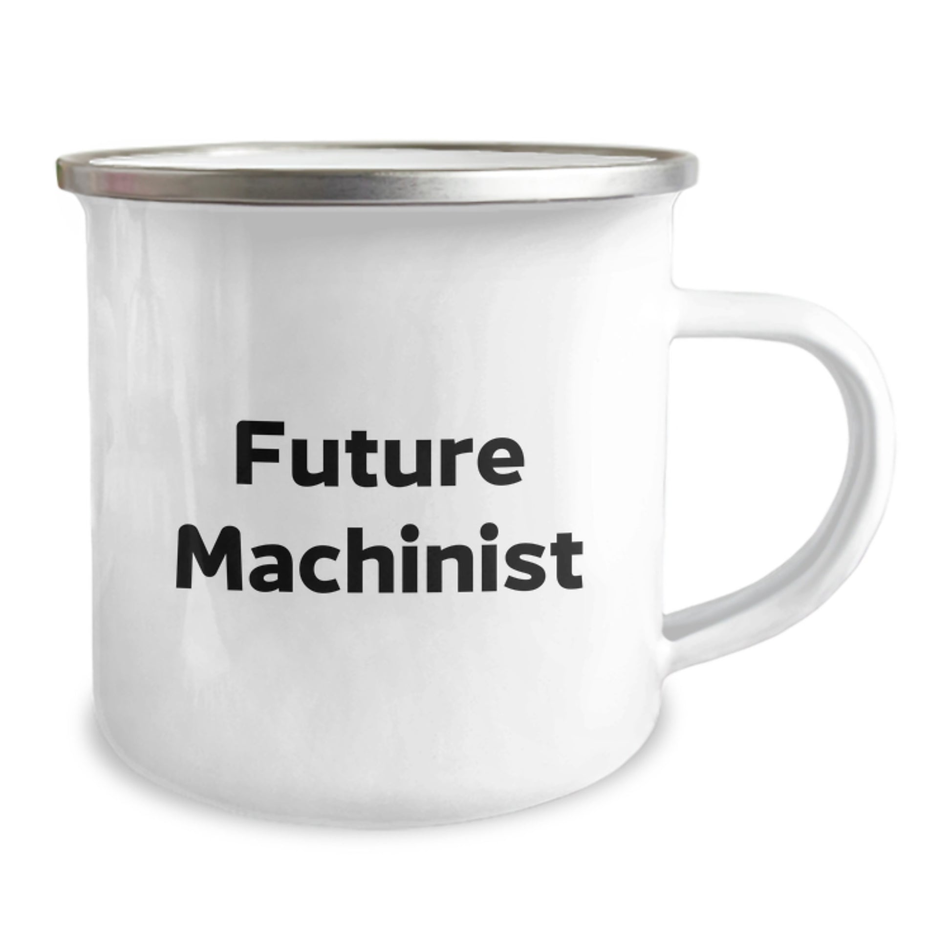 Funny Machinist Gifts from Friends for Men, Christmas Unique Mugs for Machinist Enthusiasts, Camping Mugs with Future Machinist Quote - Image 2
