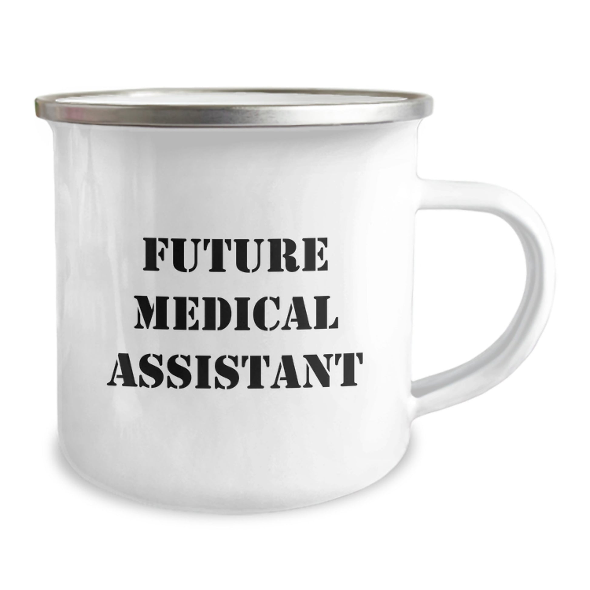 Future Medical Assistant Humor Camping Mug Gifts for Medical Assistant Friends and Family, Birthday Unique Gifts from Men to Women, Funny Medical Assistant Quote - Image 2