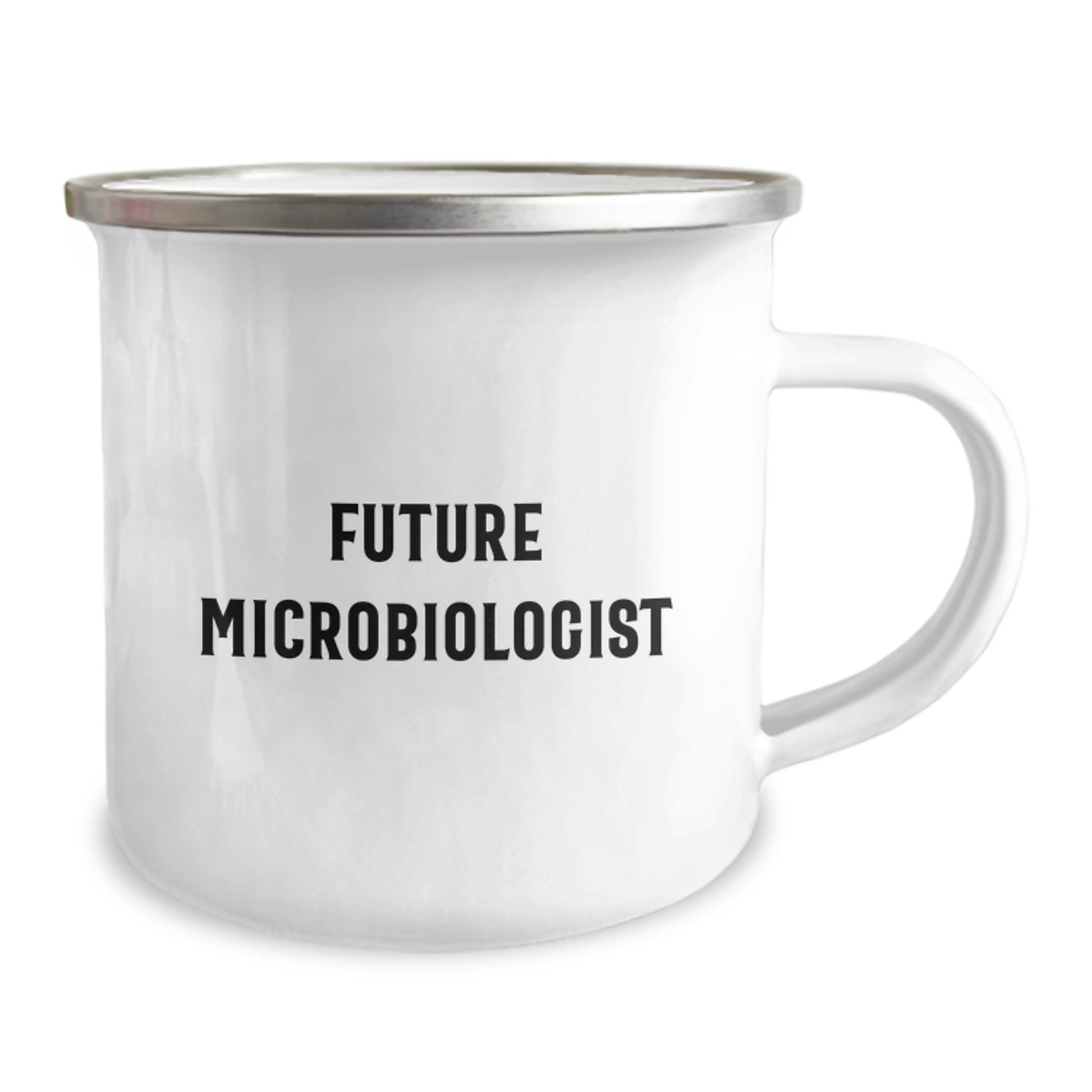 Funny Future Microbiologist Gift for Birthday, Camping Mug from Friends to Coworkers, Inspirational Quote 'I'm Not a Morning Person, But I'm a Microbiologist' - Image 2