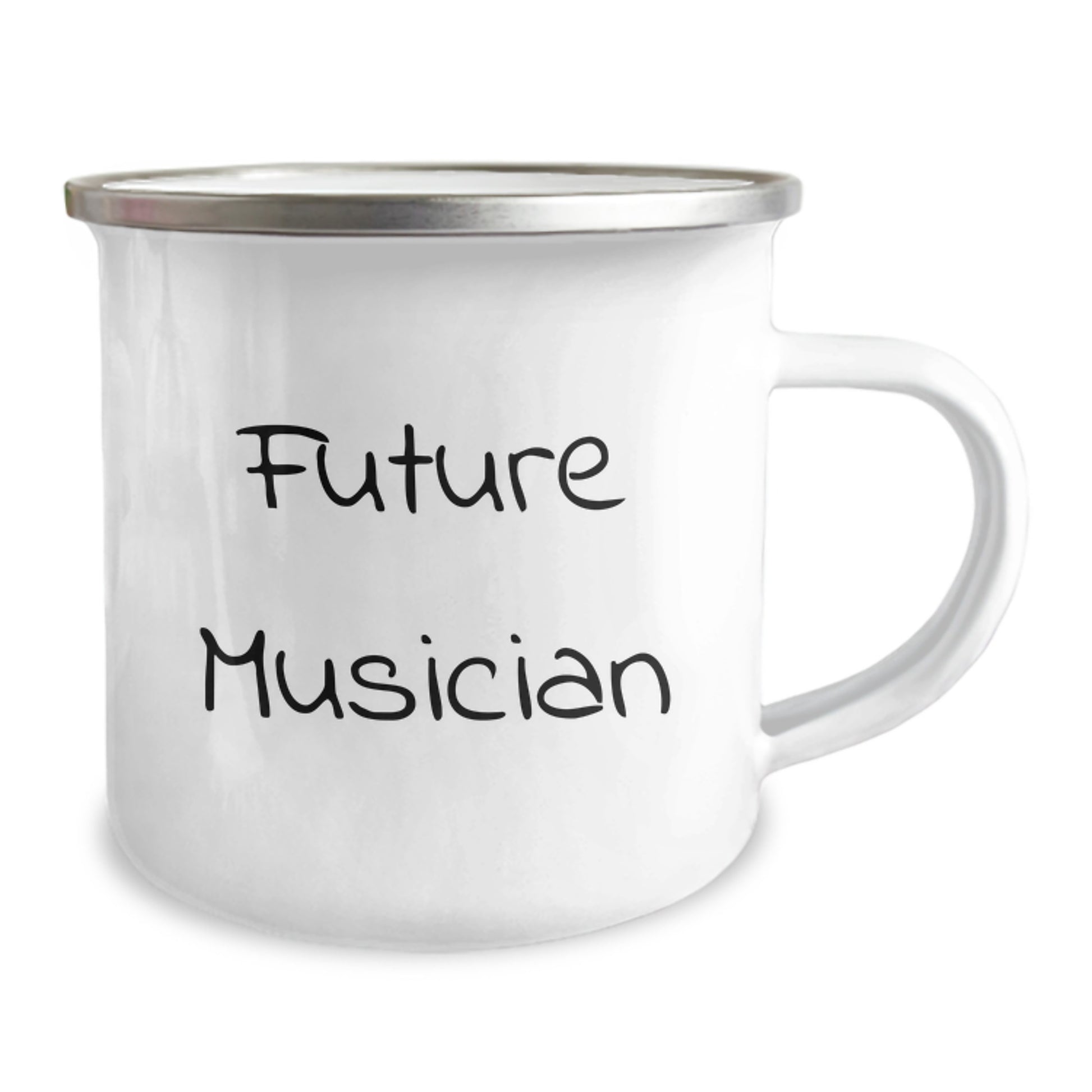 Funny Future Musician Gift for Men Friends and Family - Inspirational Camping Mug for Christmas Unique Gifts - Stainless Steel with Enamel Finish - Image 2