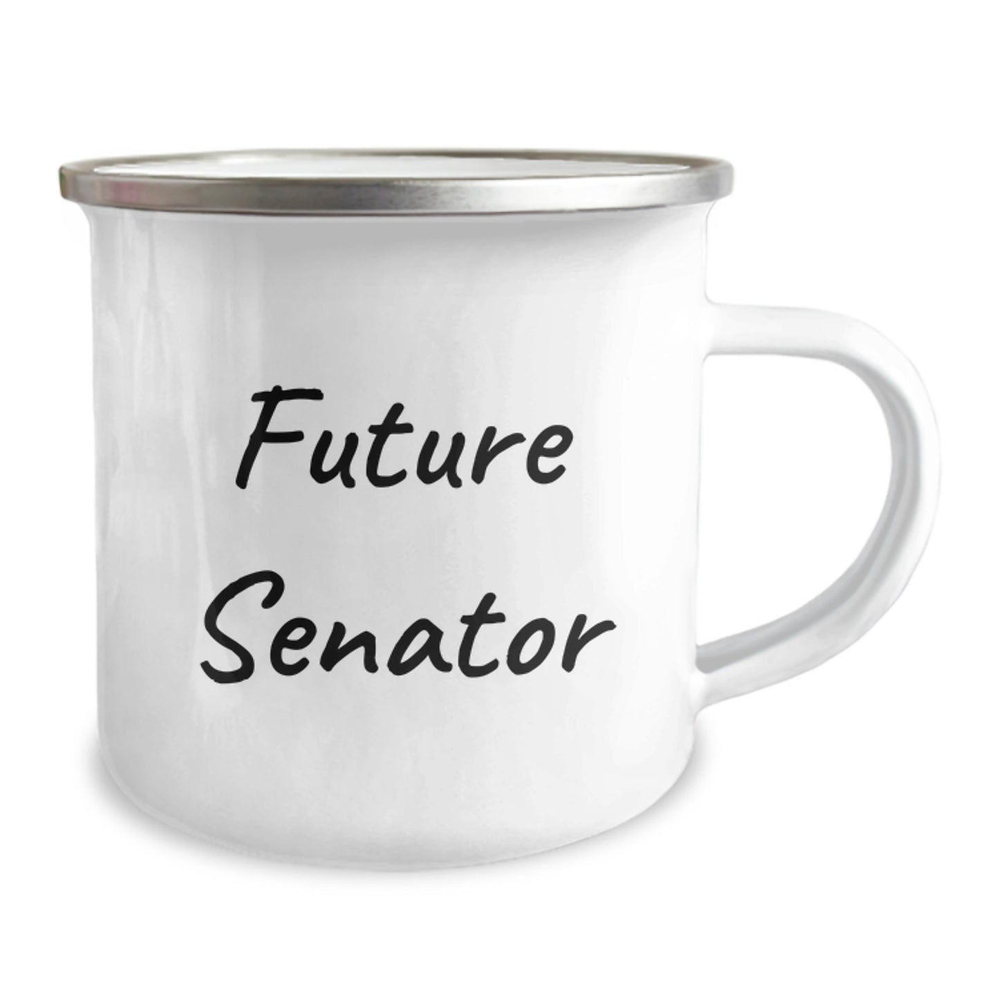 Funny Senator Quote Future Leader Christmas Unique Gifts for Men and Women Stainless Steel Camping Mug Gifts from Family Friends - Image 2