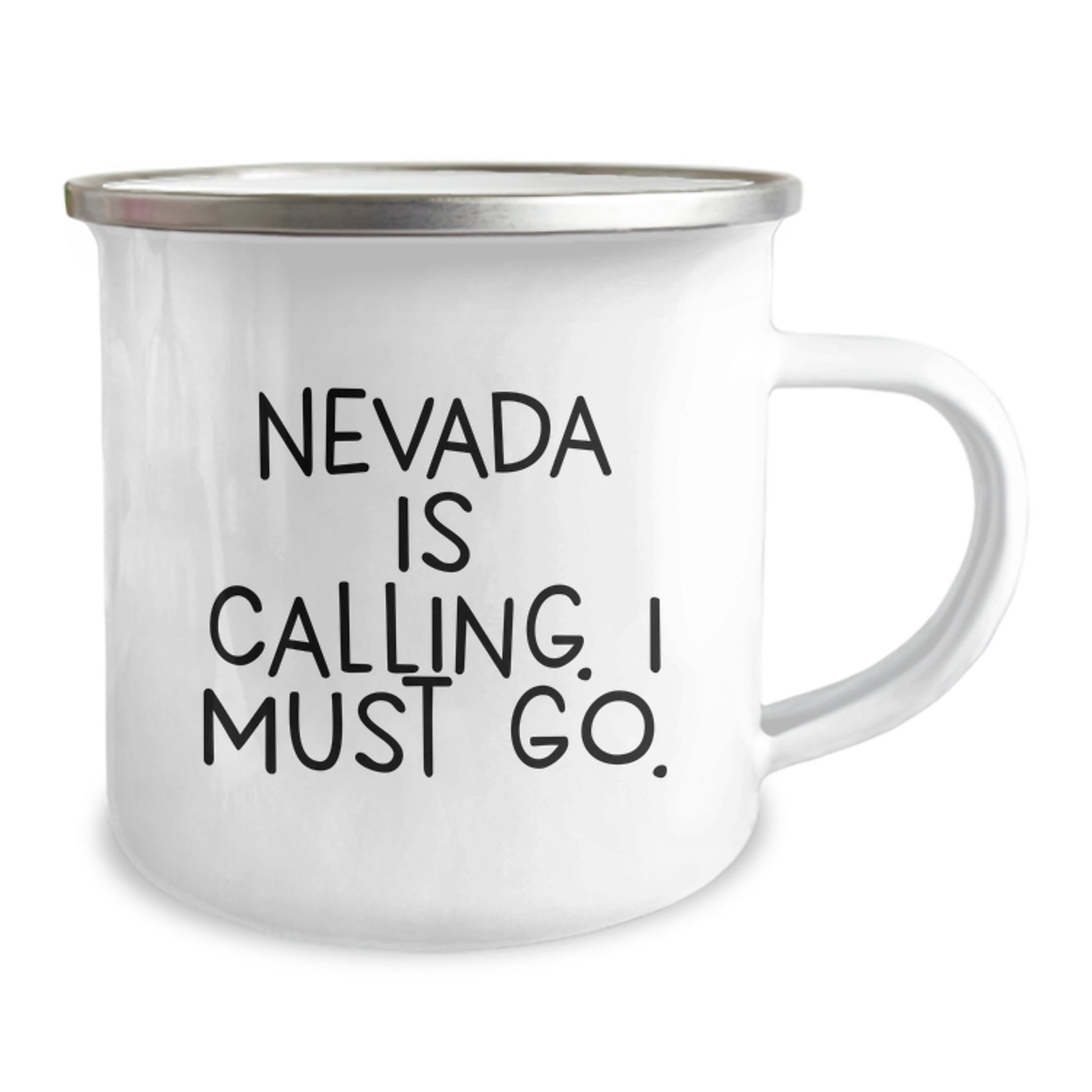 Nevada Camping Mug Gifts for Men from Friends, 'Nevada Is Calling. I Must Go.', Unique Christmas Unique Gifts - Image 2